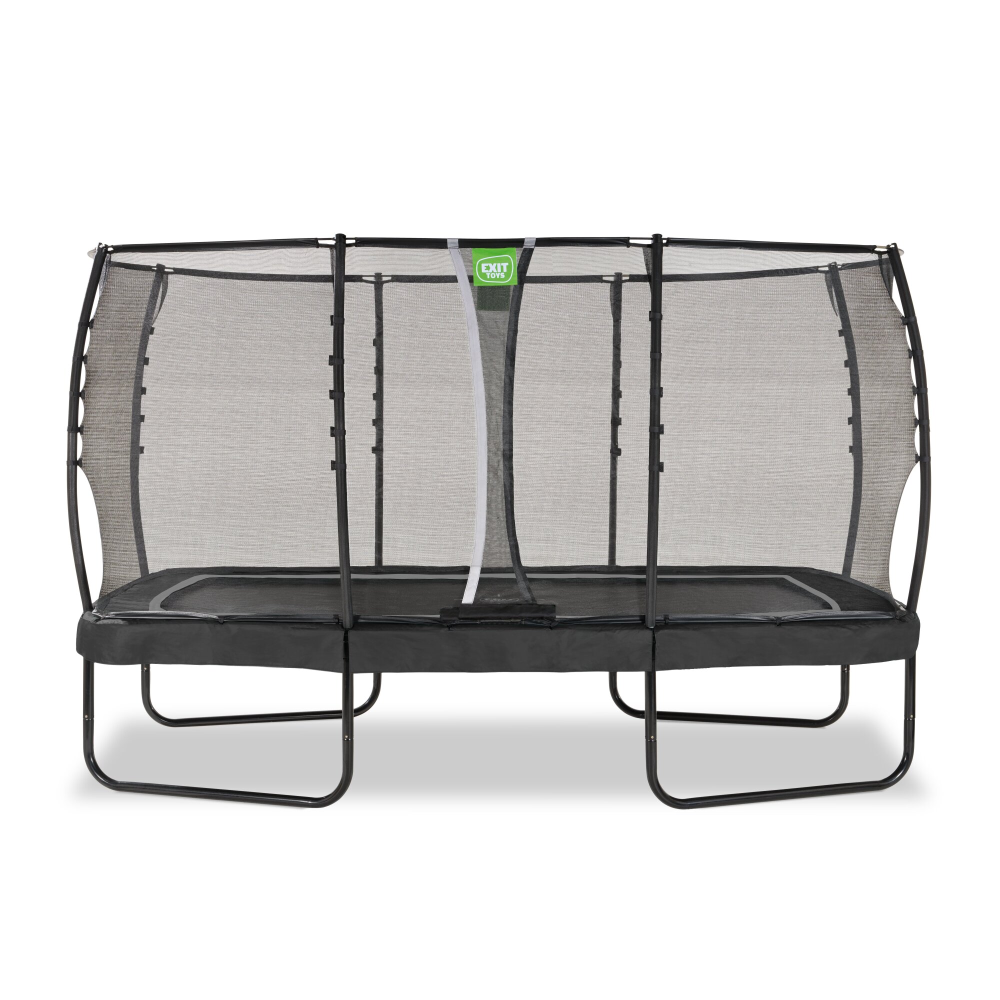 EXIT Allure Premium trampoline 244 x 427 cm met Deluxe veiligheidsnet - Zwart