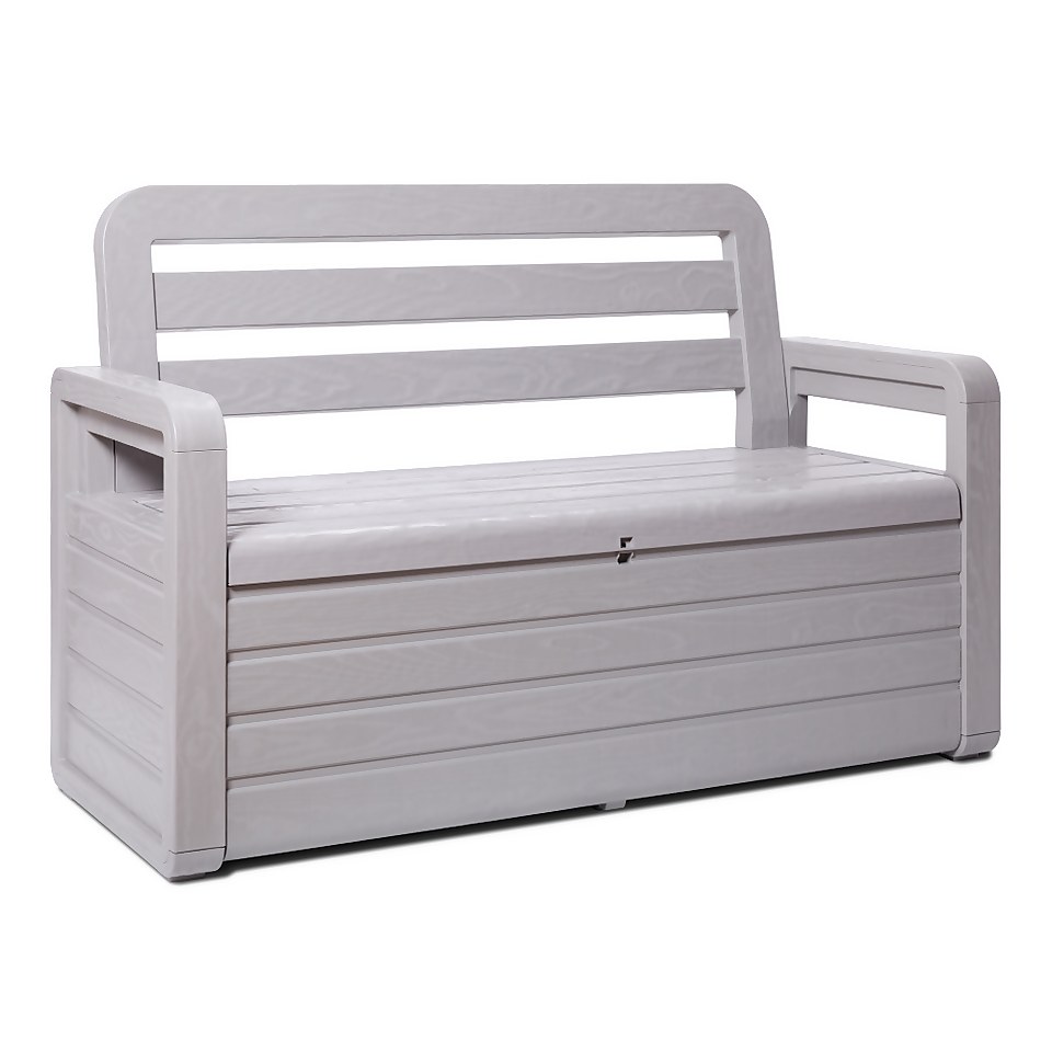 Toomax Foreverspring bench opbergbox - 263L - grijs 