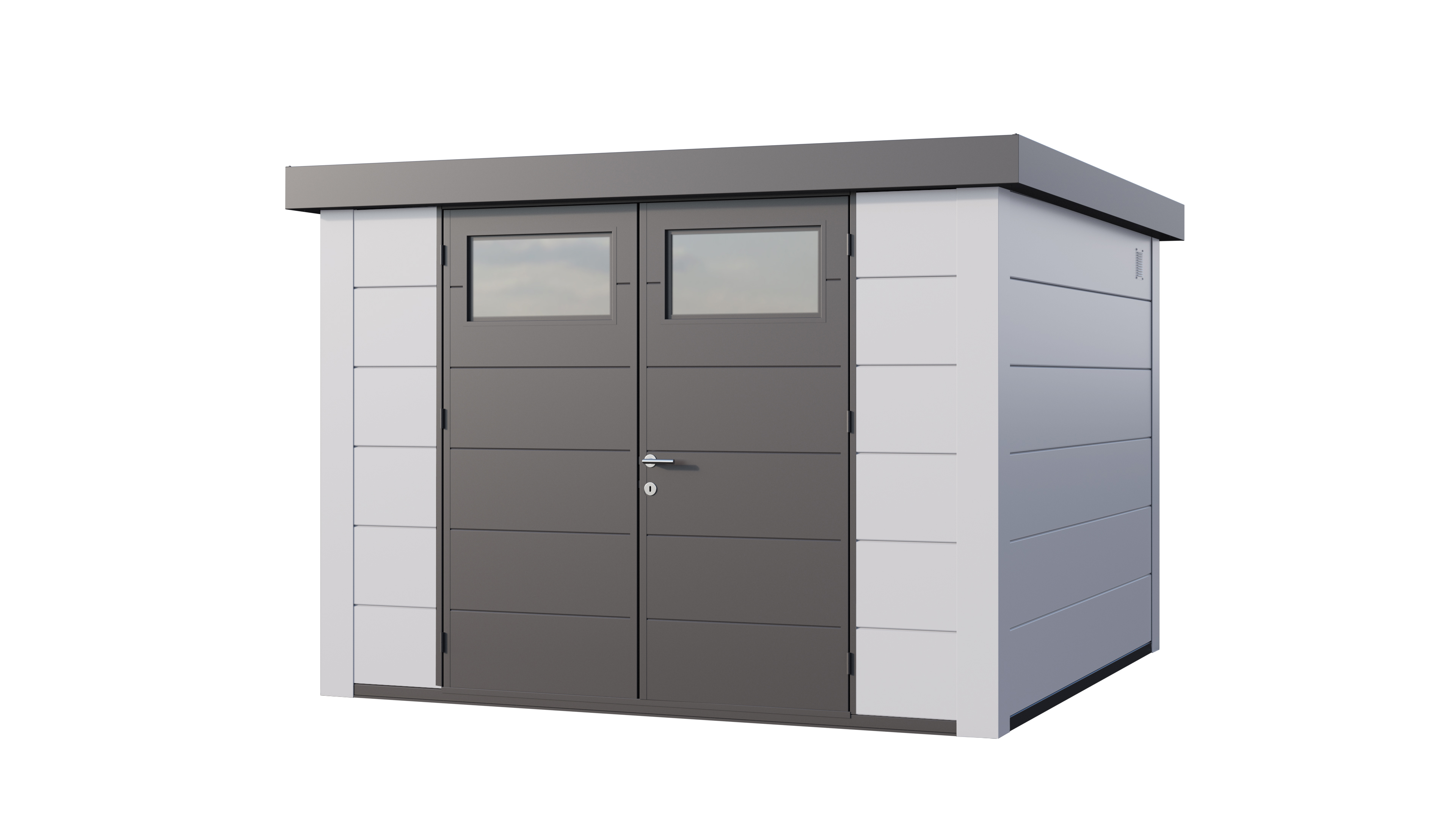 Telluria Classico 3030 tuinhuis - 298 x 298 cm - wit