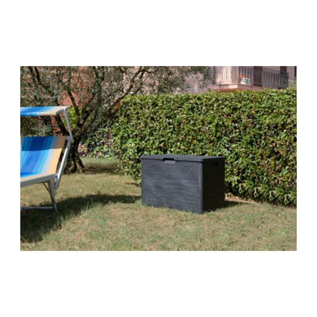 Toomax Woody's opbergbox - 160 liter - antraciet Toomax Woody's opbergbox - 160 liter - antraciet