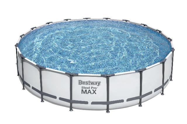 Bestway Steel Pro Max zwembad Ø 549 x 122 cm – met filterpomp en accessoires
