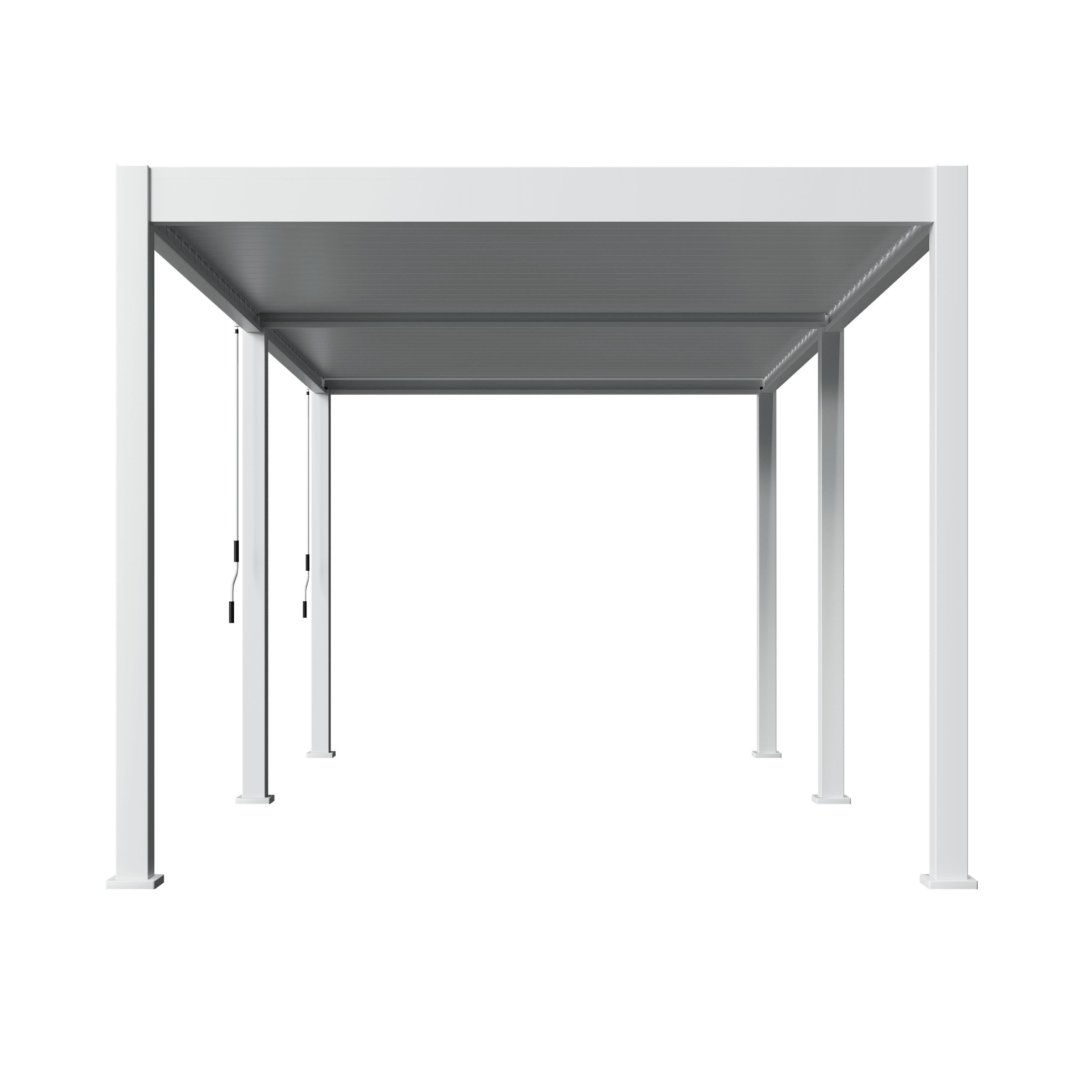 Orion Deluxe overkapping - 300x600 cm - Wit