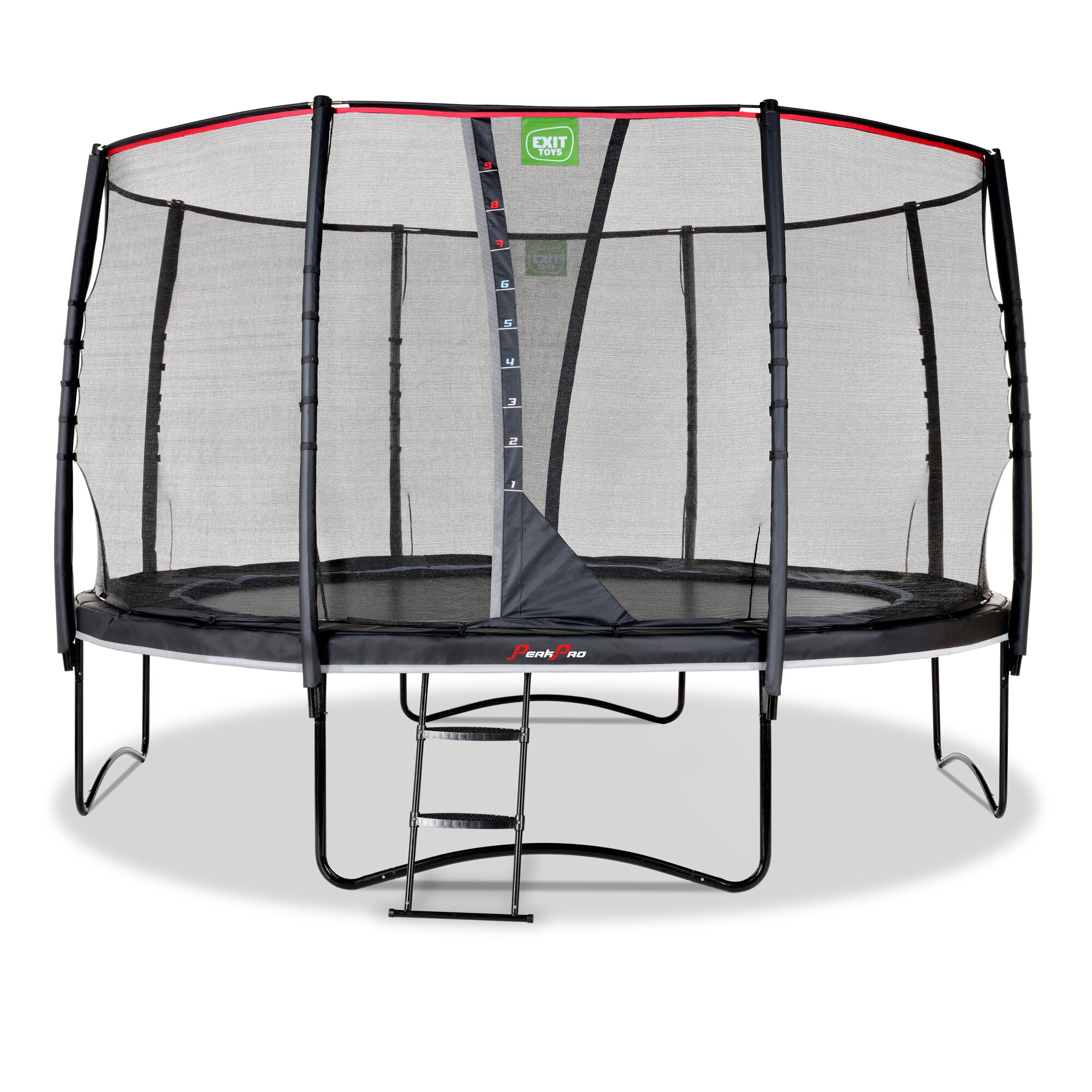 EXIT PeakPro trampoline Ø427cm – zwart