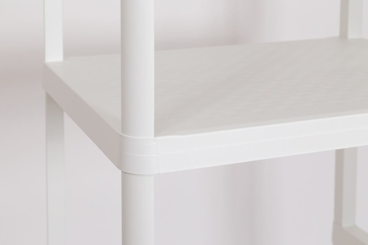 Toomax Wash & Store - Wasrek en opbergkast - Wit - met 3 planken