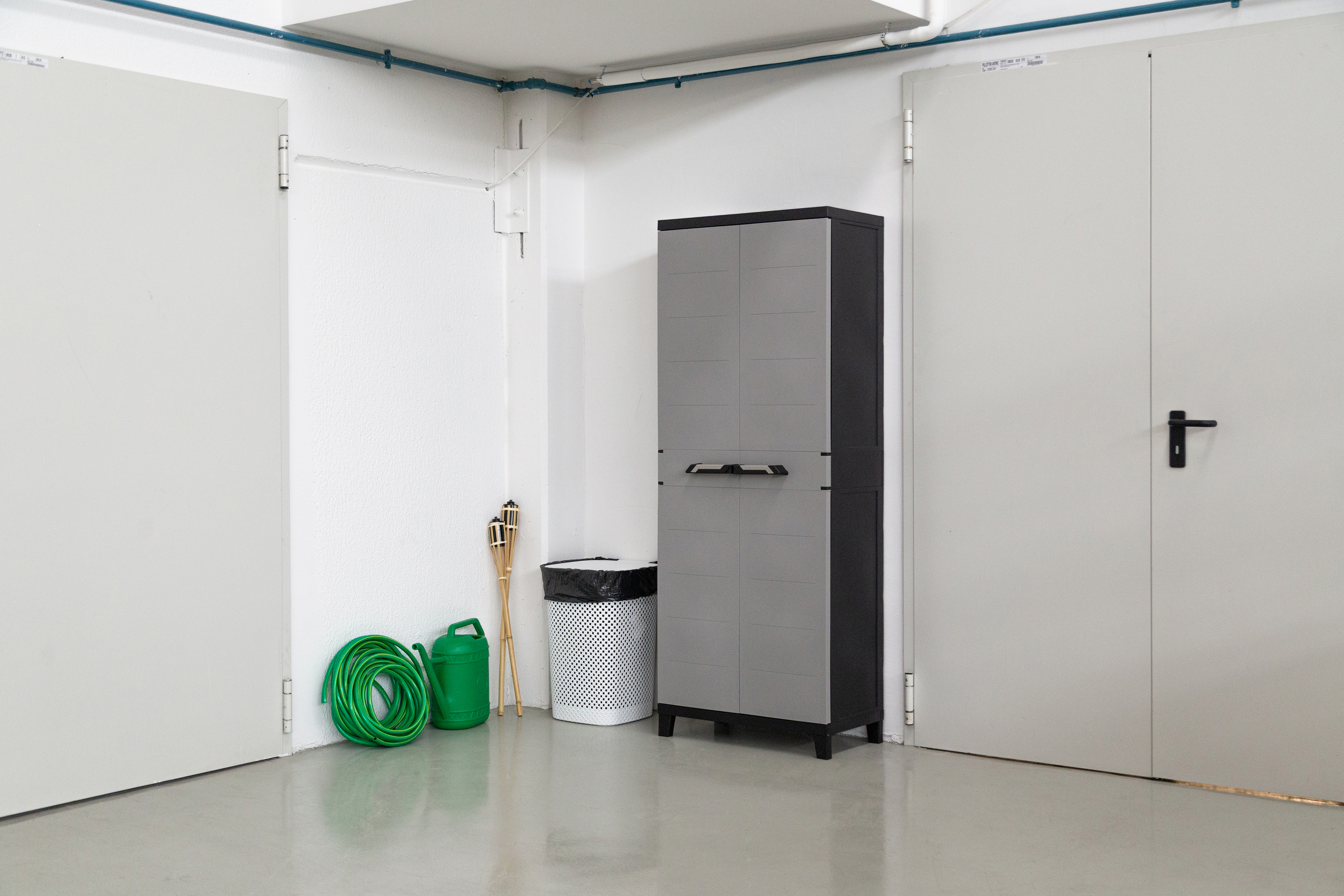 Toomax Prime Utility opbergkast hoog - Antraciet/grijs