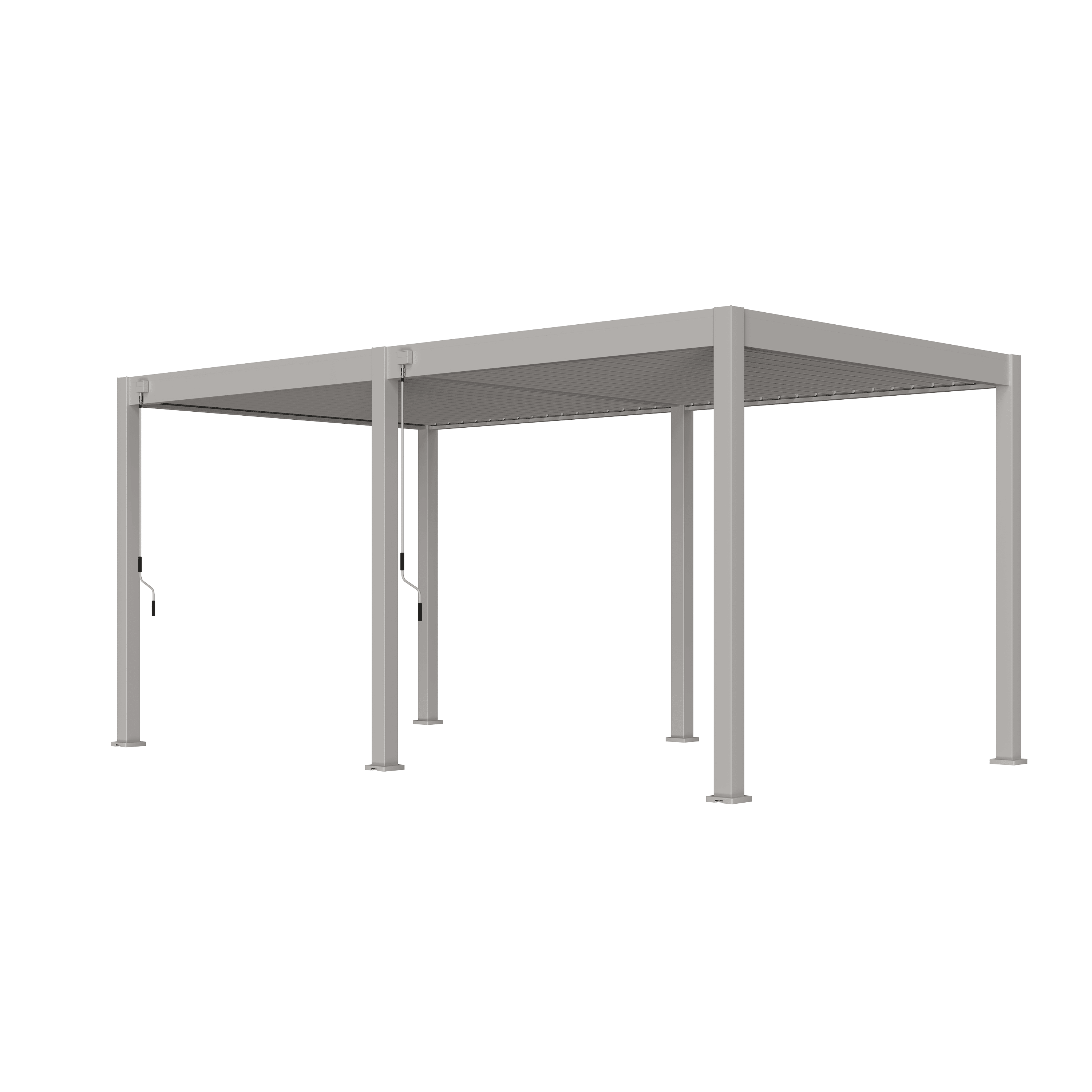 Orion Comfort overkapping - 300x530 cm - Kiezelgrijs