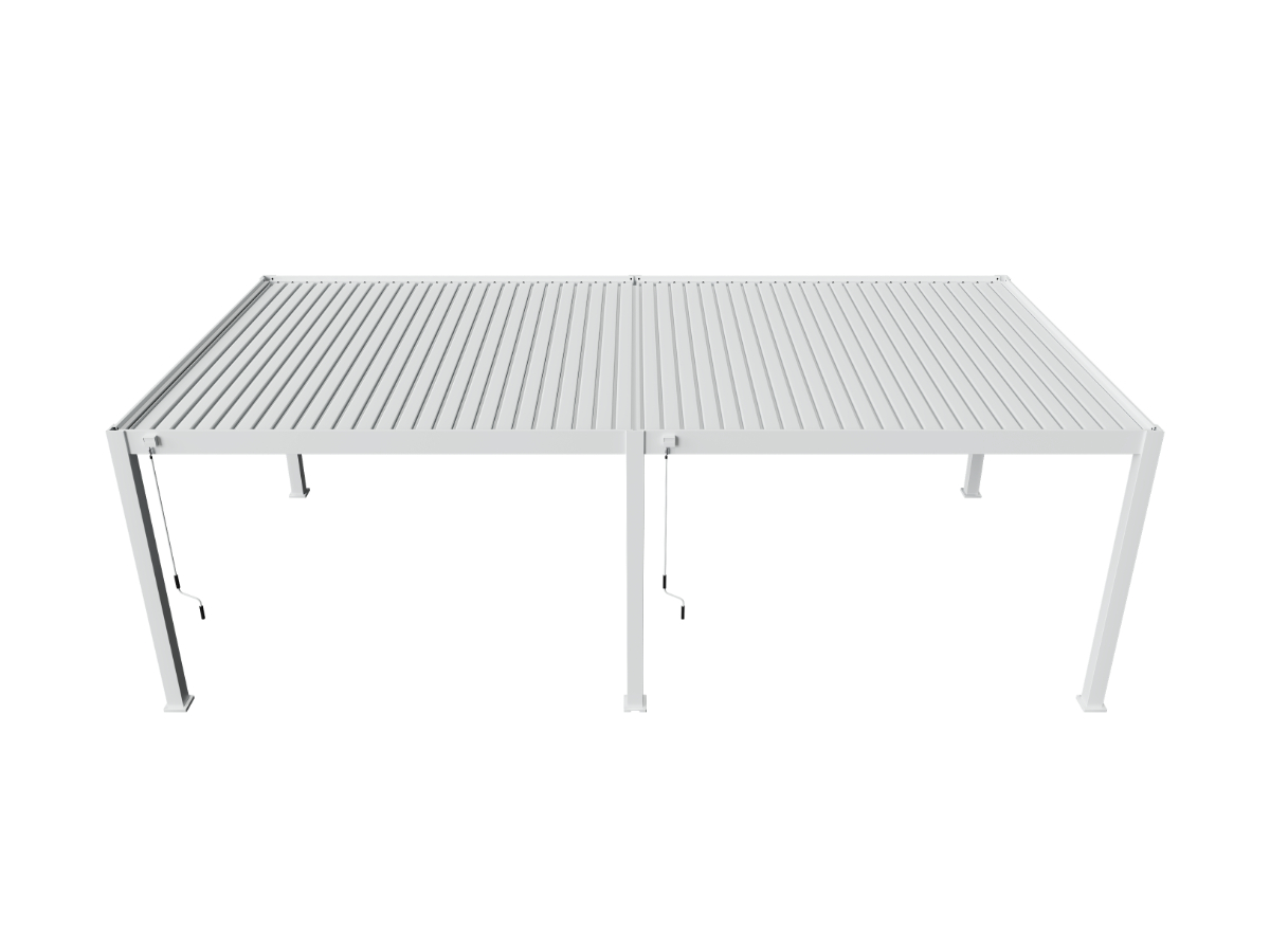 Orion Premium overkapping - 400x800 cm - Wit