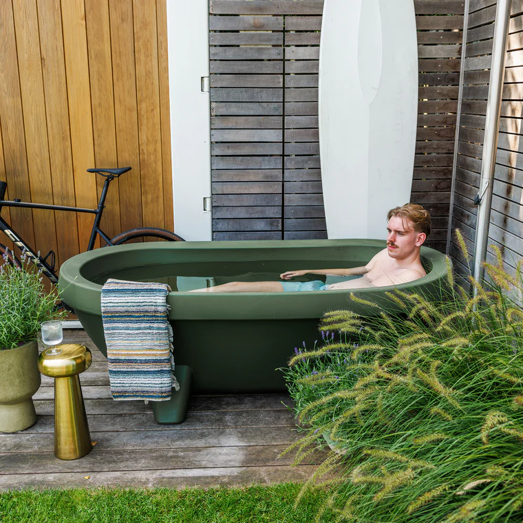 Gardentub tuinbad - Olijfgroen