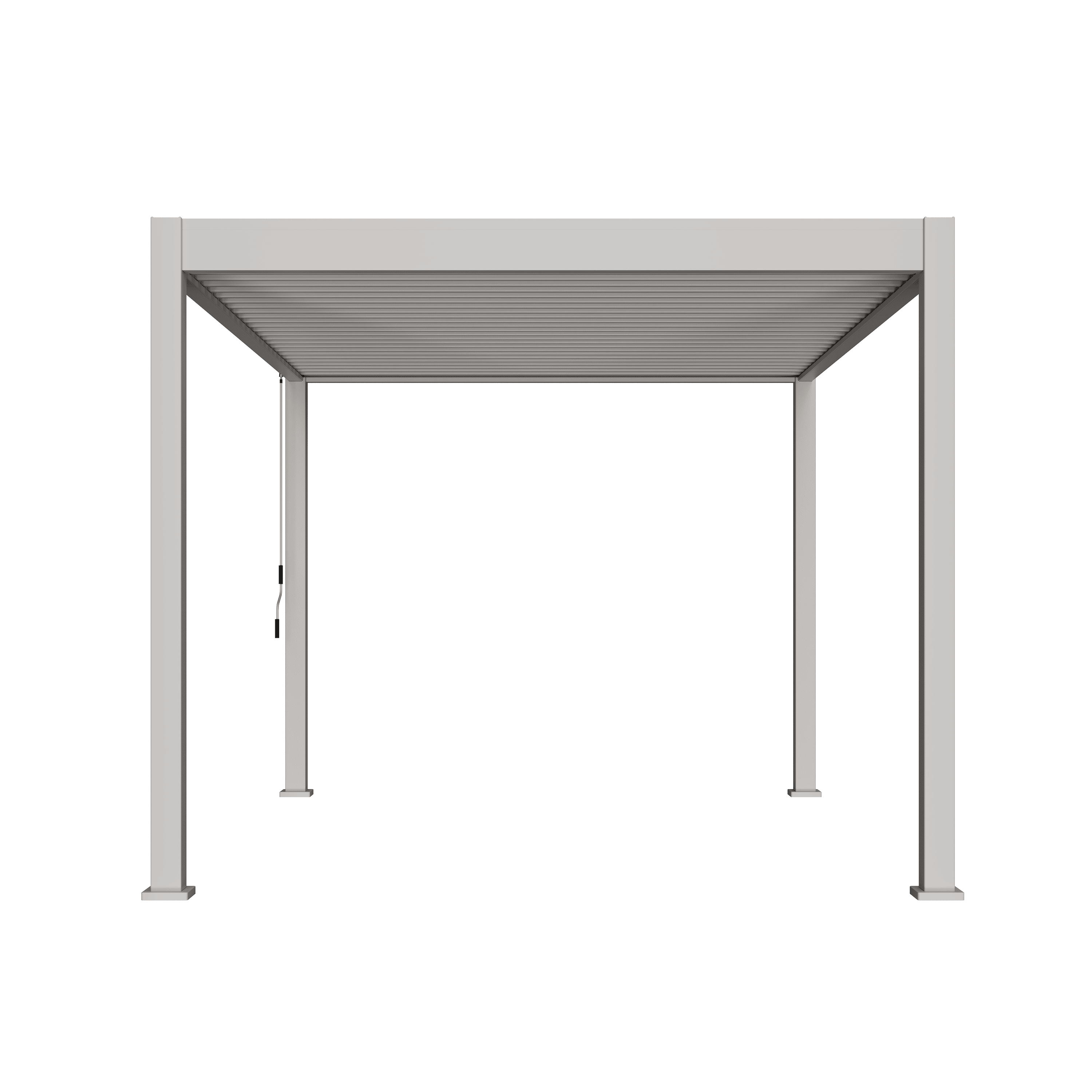 Orion Comfort overkapping - 300x400 cm - Kiezelgrijs