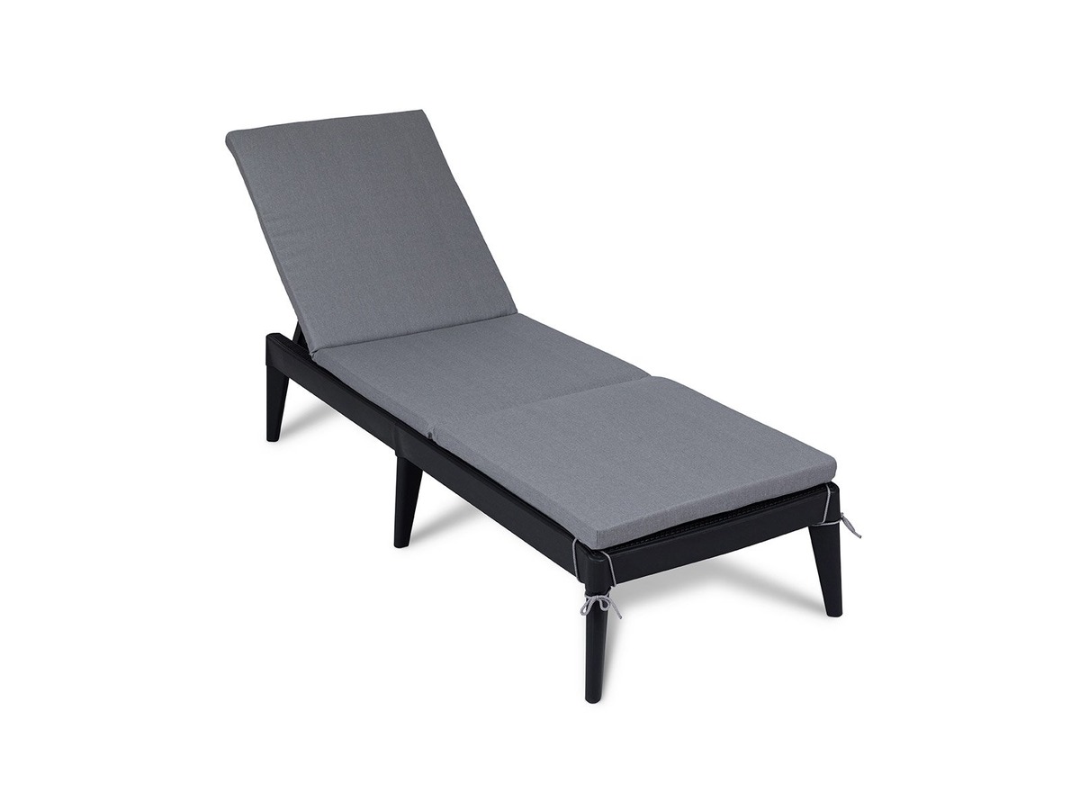 Toomax Sirolo Plus ligbed met kussen - antraciet