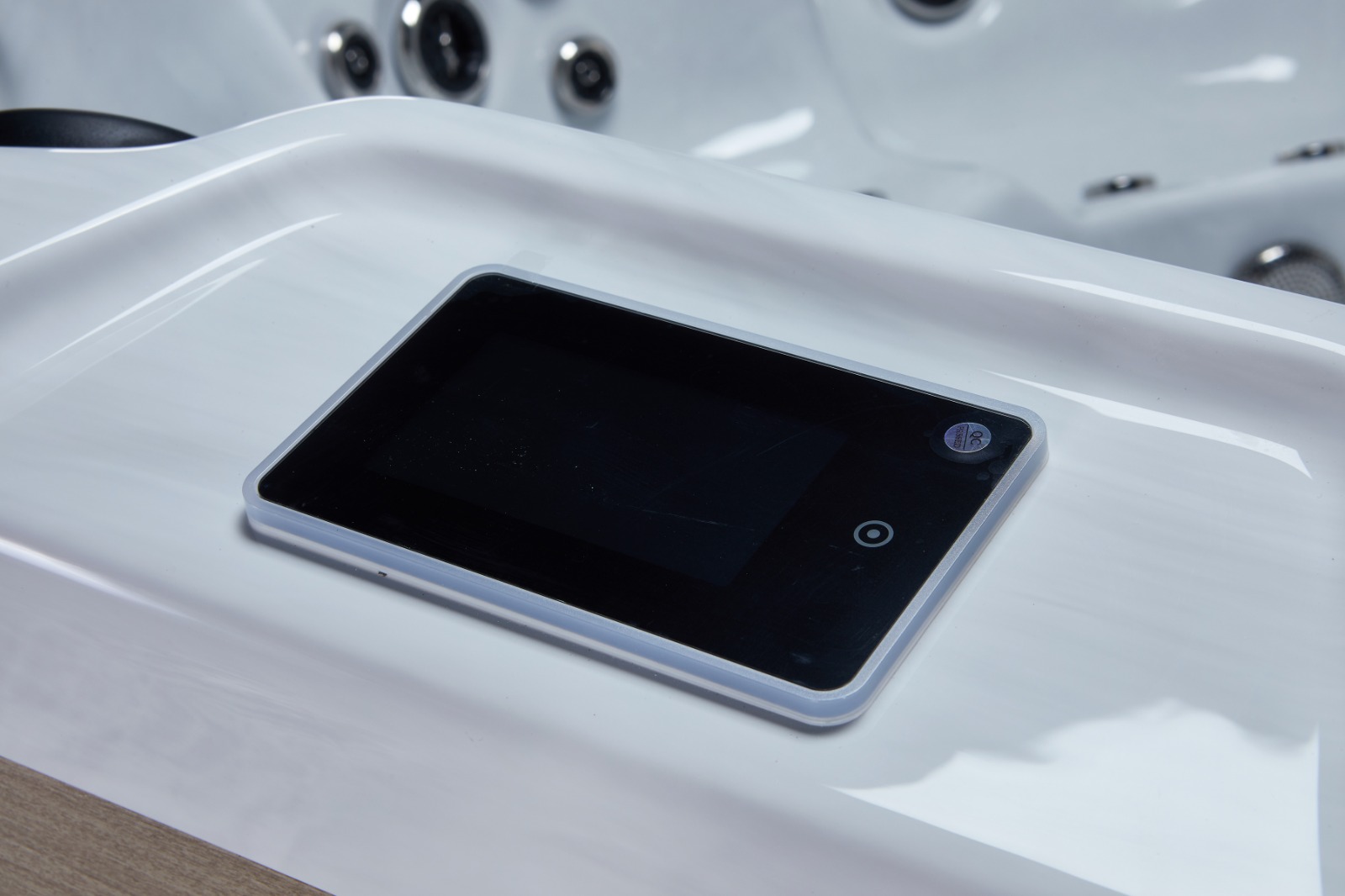 Orion Mirage spa X2 - 5 persoons - Lichtgrijs - Plug and Play