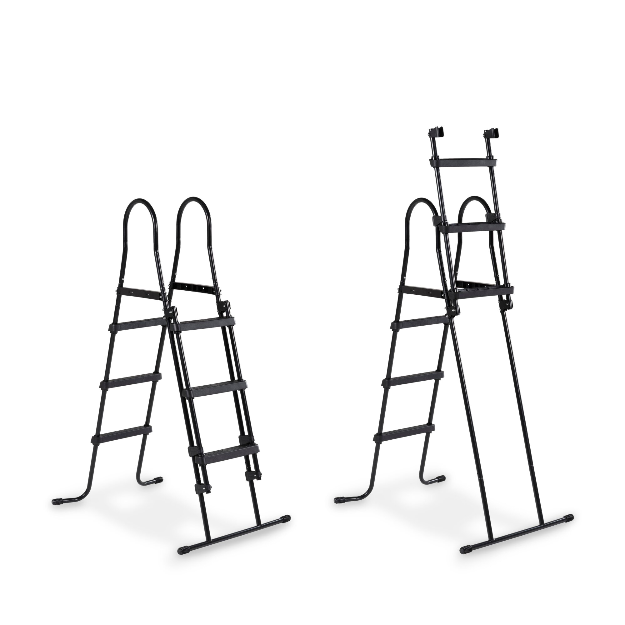 EXIT Stone zwembad 400 x 200 x 100 cm met zandfilterpomp en overkapping