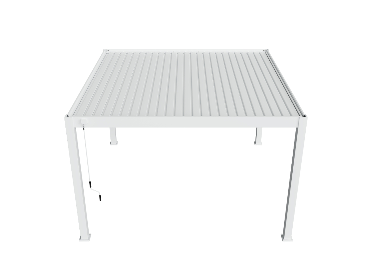 Orion Premium overkapping - 400x400 cm - Wit