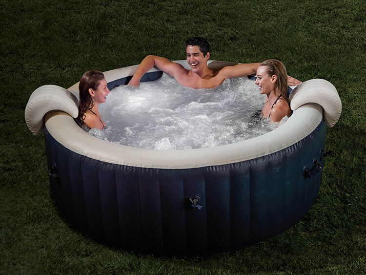 Intex Navy PureSpa Bubble Therapy opblaasbare spa – 4 personen