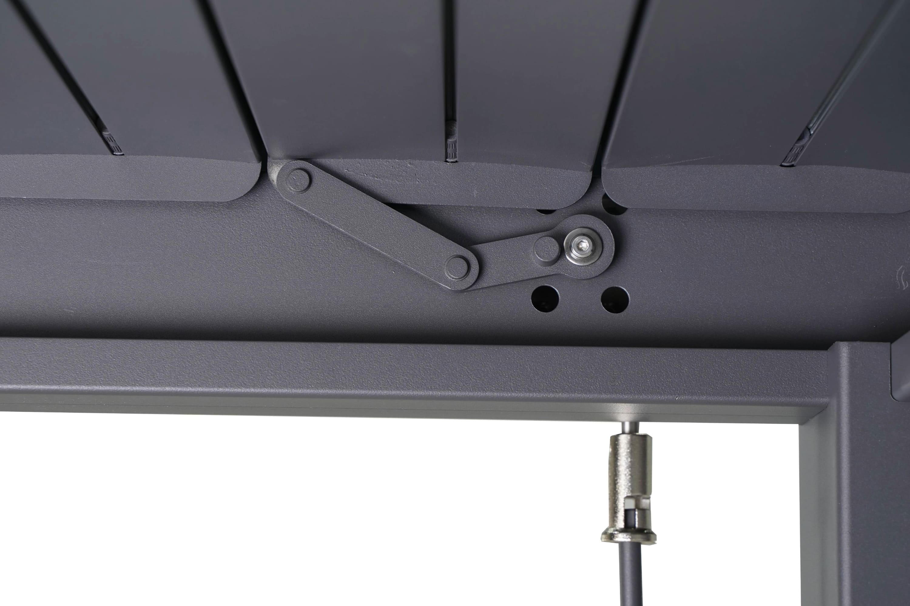 Mirador Deluxe overkapping - 300 x 300 cm - antraciet Mirador Deluxe overkapping - 300 x 300 cm - antraciet