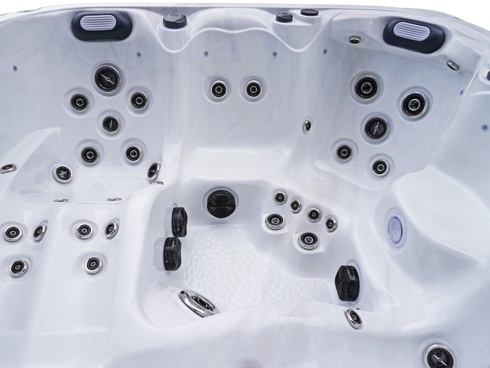 Orion Treasure spa X4 - 5 persoons - Lichtgrijs - Plug and Play