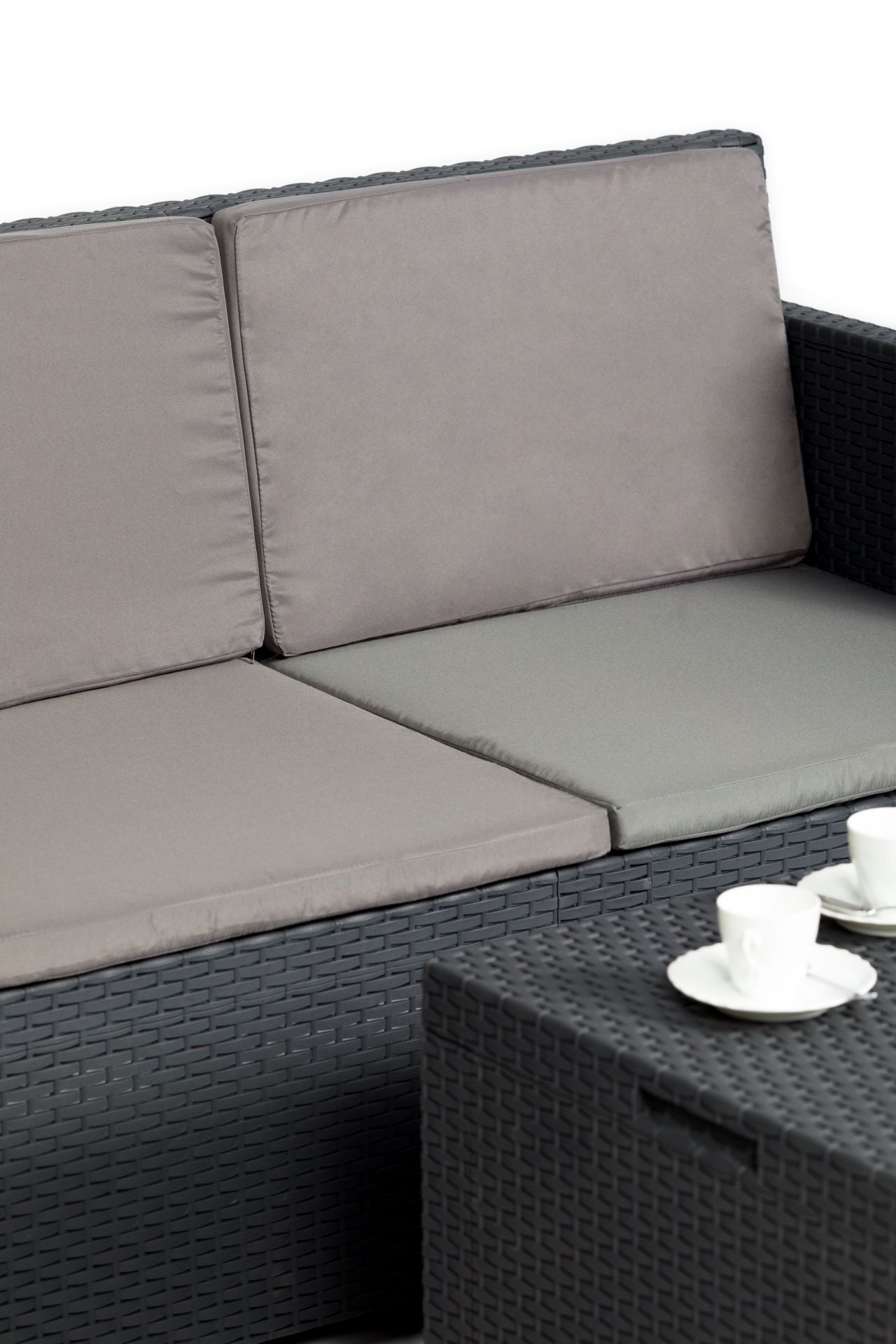 Toomax Aurelia loungeset - 4 zitplaatsen - antraciet