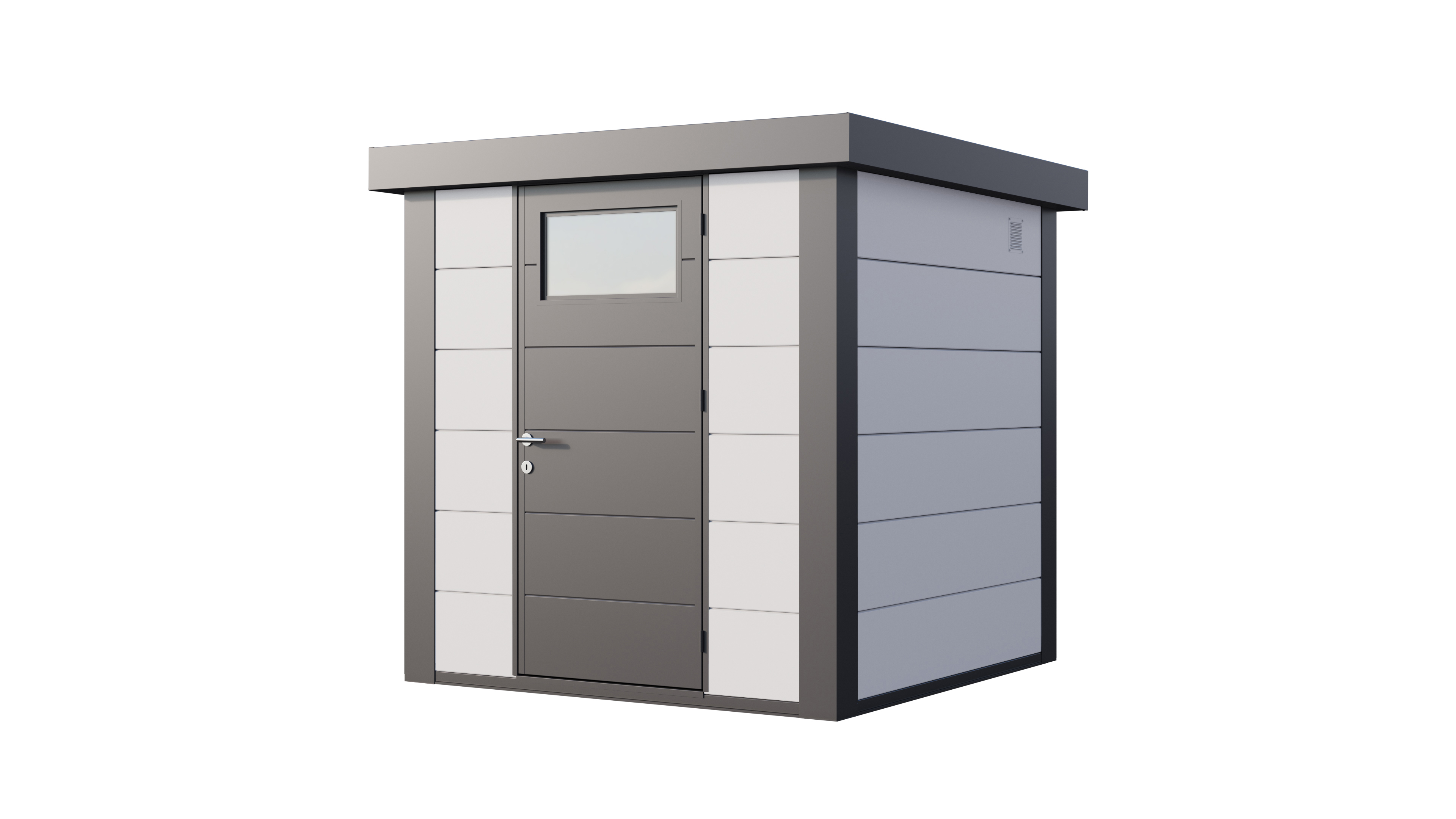 Telluria Classico 2121 tuinhuis – 208 x 208 cm – wit/antraciet