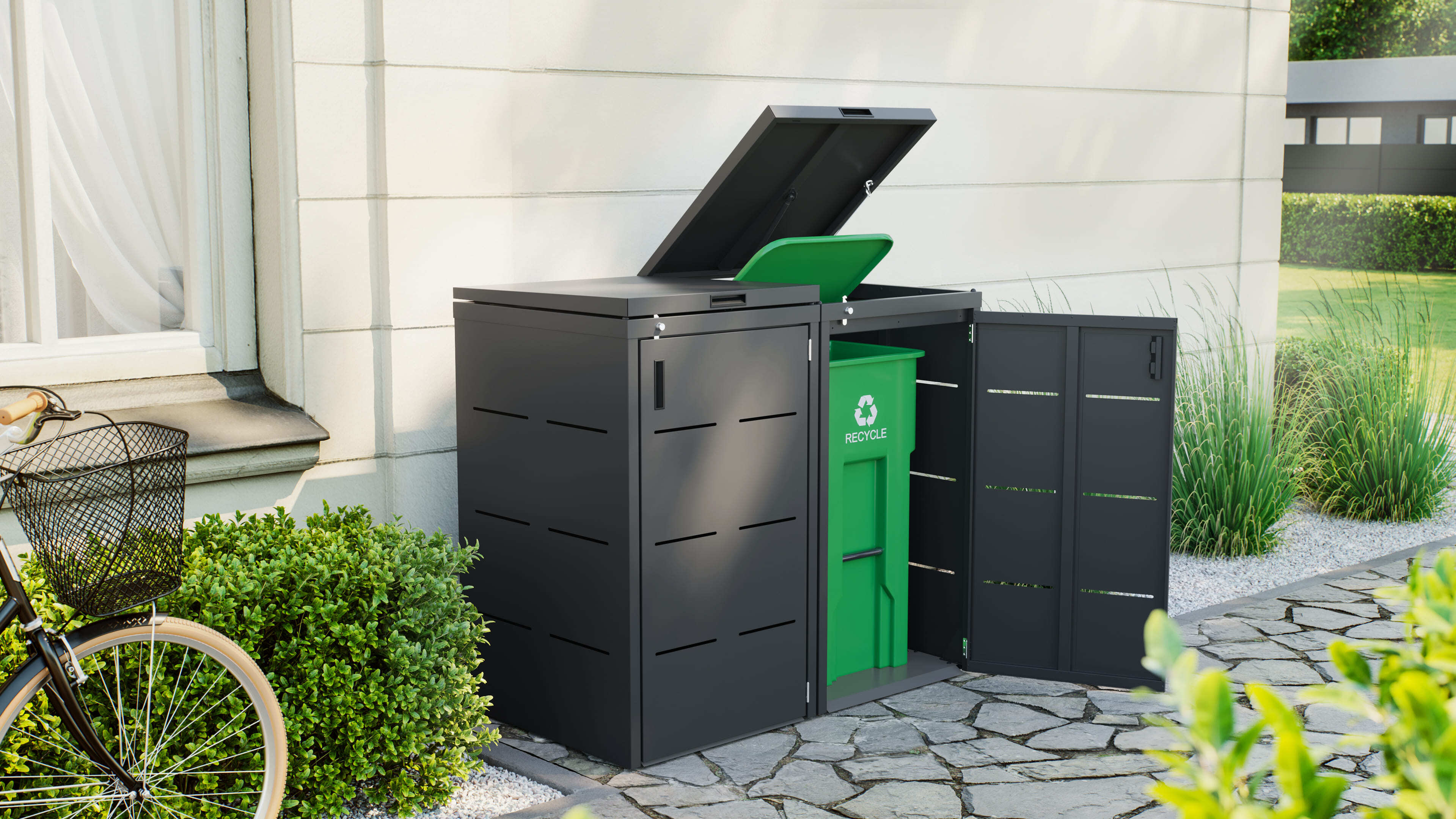 Telluria Cestino opbergbox - 650L - lichtgrijs