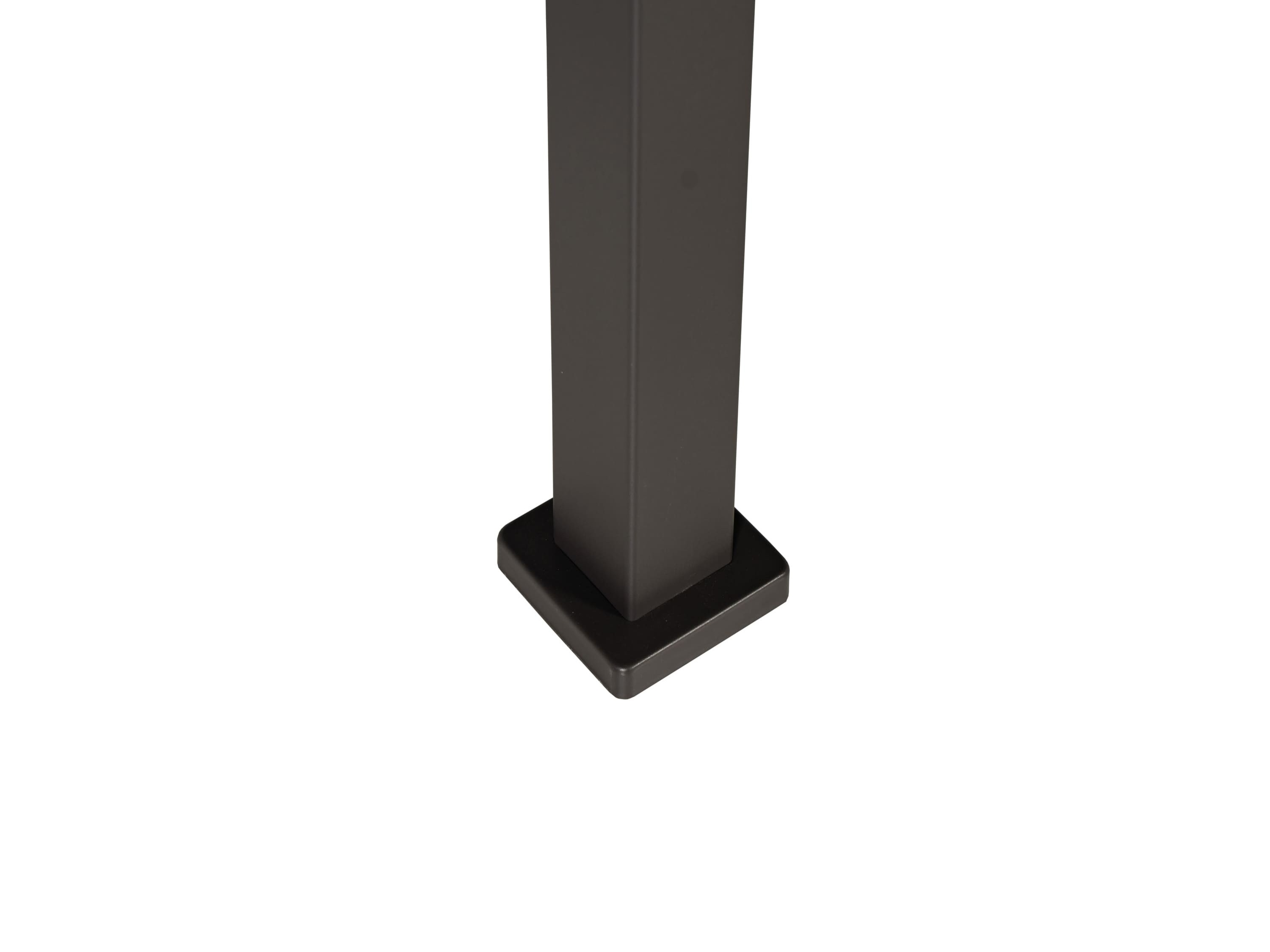 Mirador Basic overkapping - 300x300 cm - Antraciet