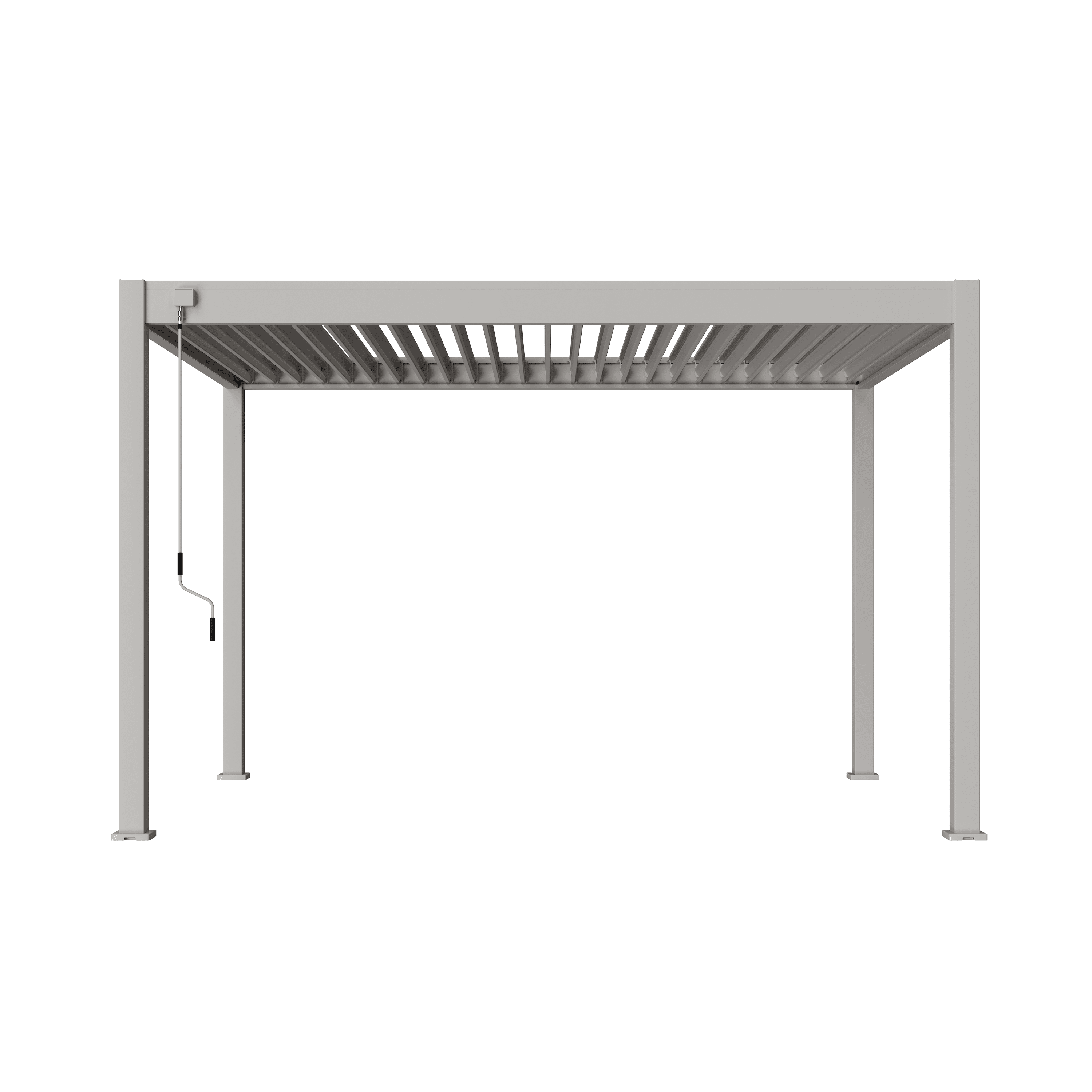 Orion Comfort overkapping - 300x400 cm - Kiezelgrijs