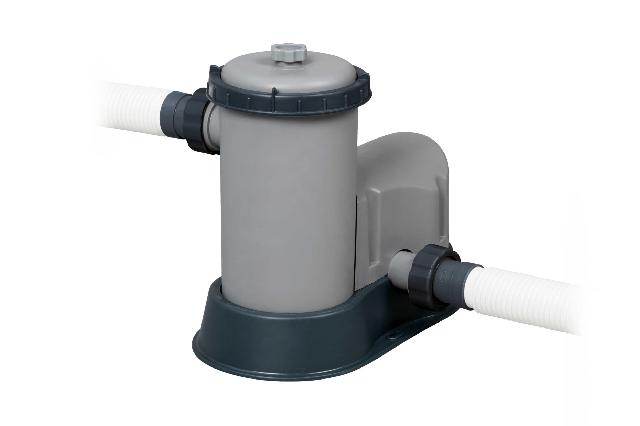 Bestway Power Steel zwembad 549 x 274 x 122 cm Rotan – met filterpomp en accessoires