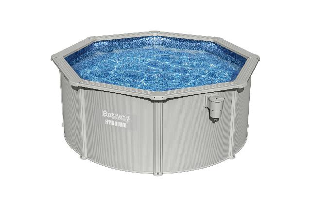 Bestway Hydrium metalen zwembad Ø 300 x 120 cm - met zandfilterpomp en accessoires
