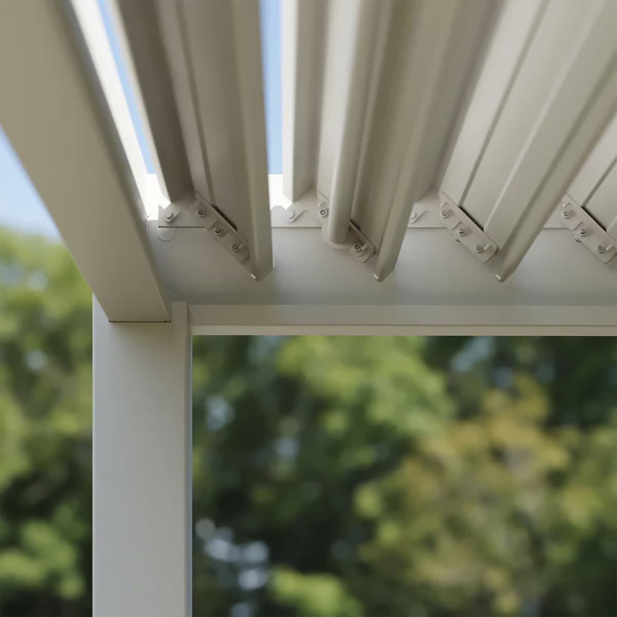 Orion Comfort overkapping - 300x530 cm - Wit