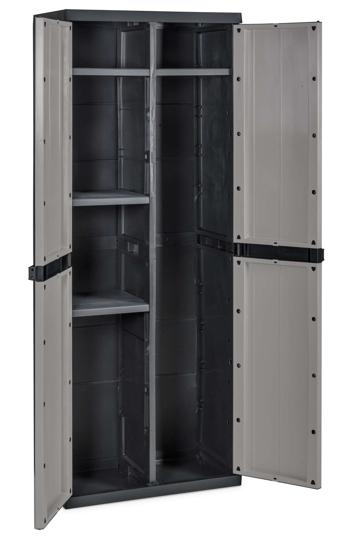 Toomax Bios Midi utility opbergkast hoog - lichtgrijs/antraciet