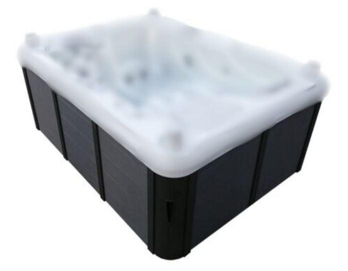 Novum Oasis spa 1 grey - 2 persoons Novum Oasis spa 1 grey - 2 persoons