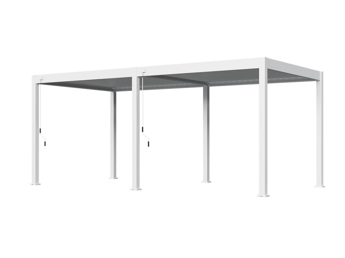 Orion Comfort overkapping - 300x600 cm - Wit