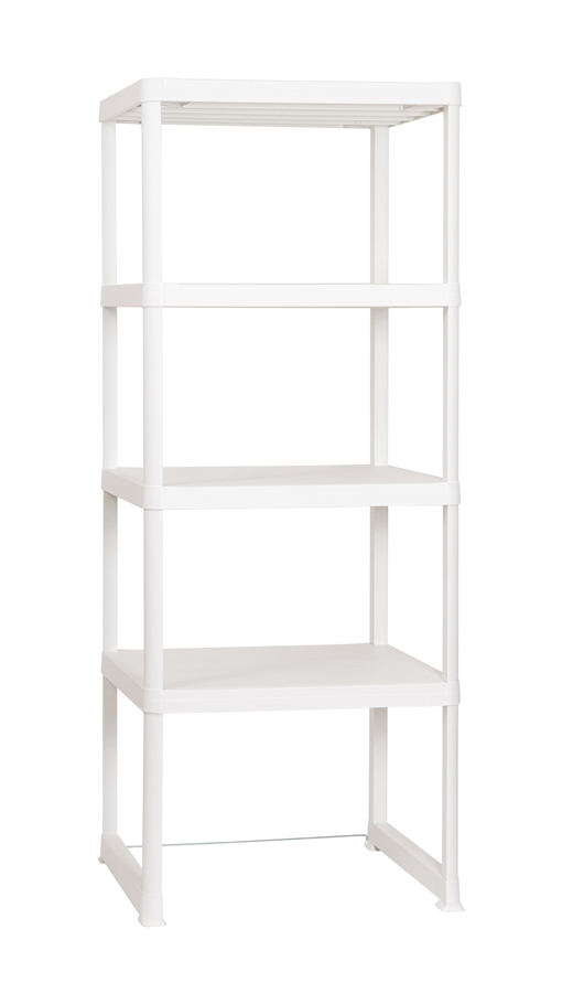 Toomax Wash & Store - Wasrek en opbergkast - Wit - met 4 planken