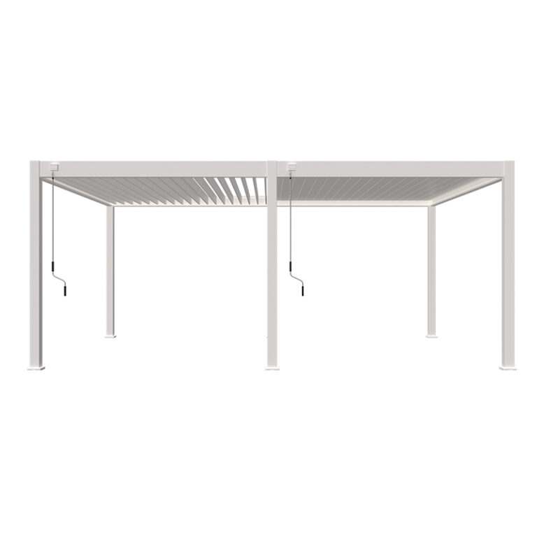 Horizon overkapping - 400x600cm - Wit