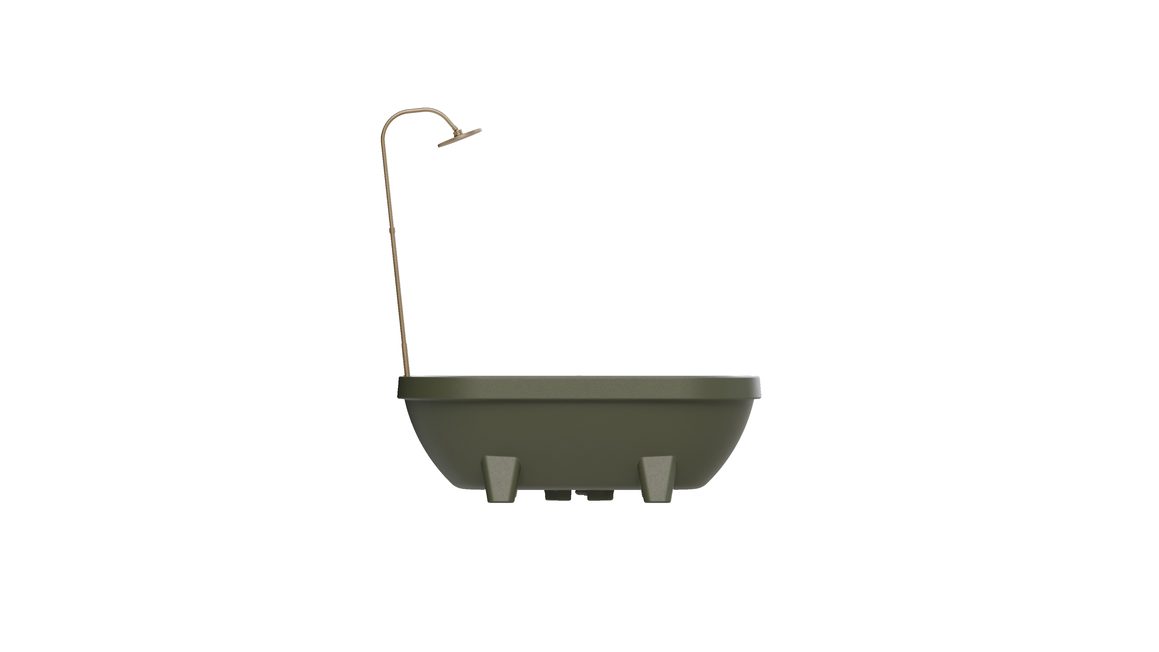 Gardentub tuinbad - Olijfgroen