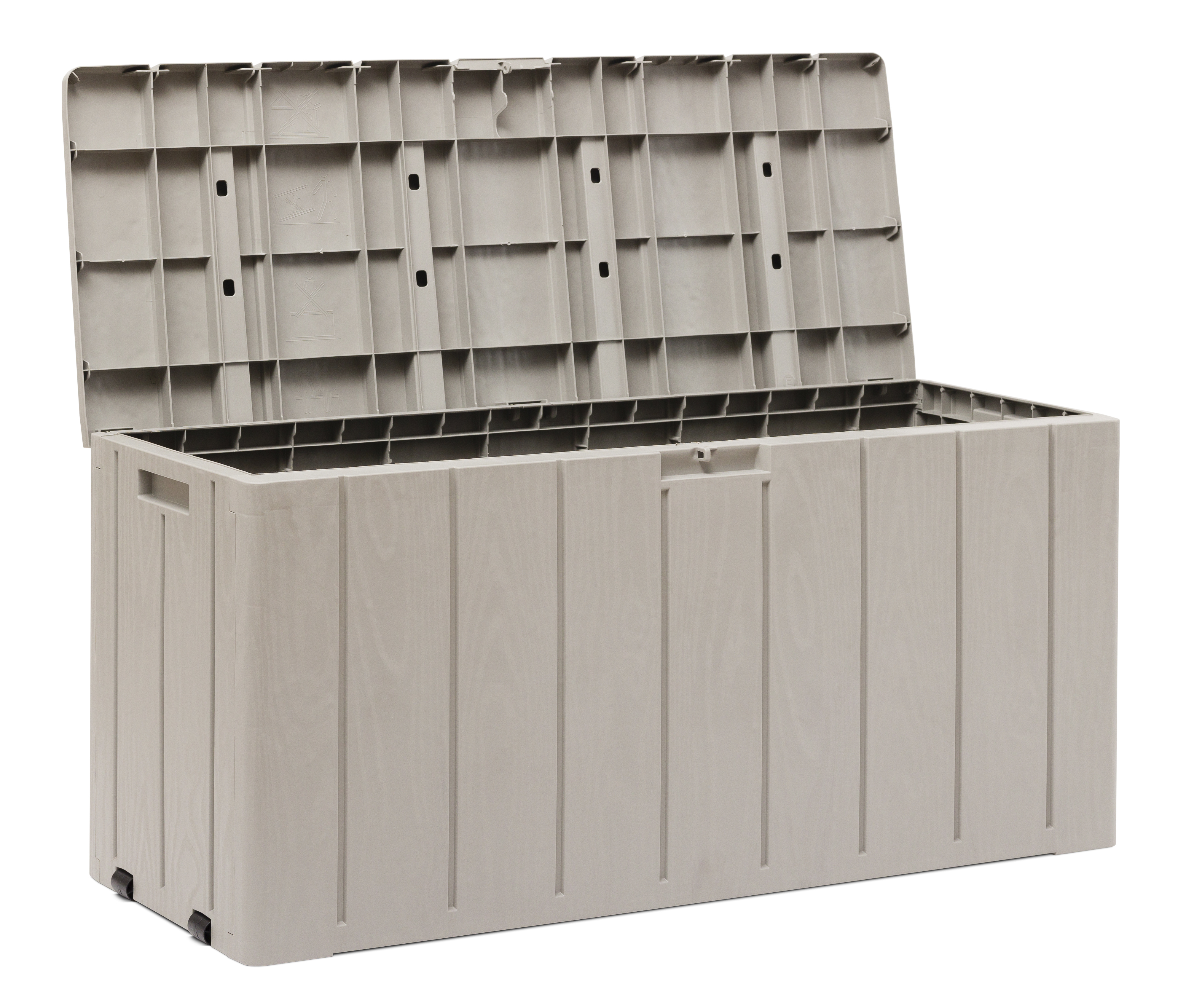 Toomax Bravo opbergbox - 270 liter - grijs