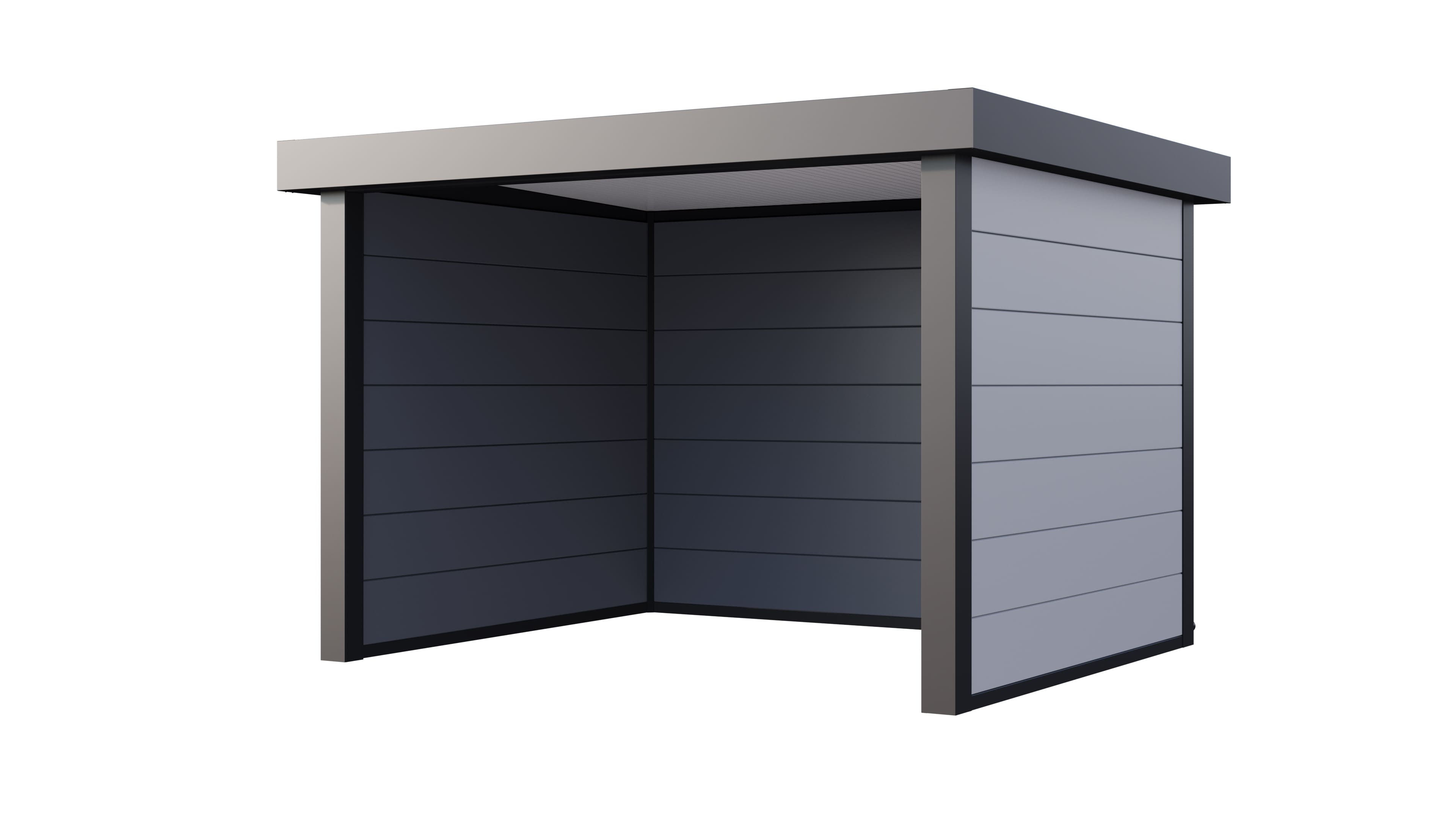 Telluria Singolo 3630 tuinhuis - 358 x 298 cm - wit