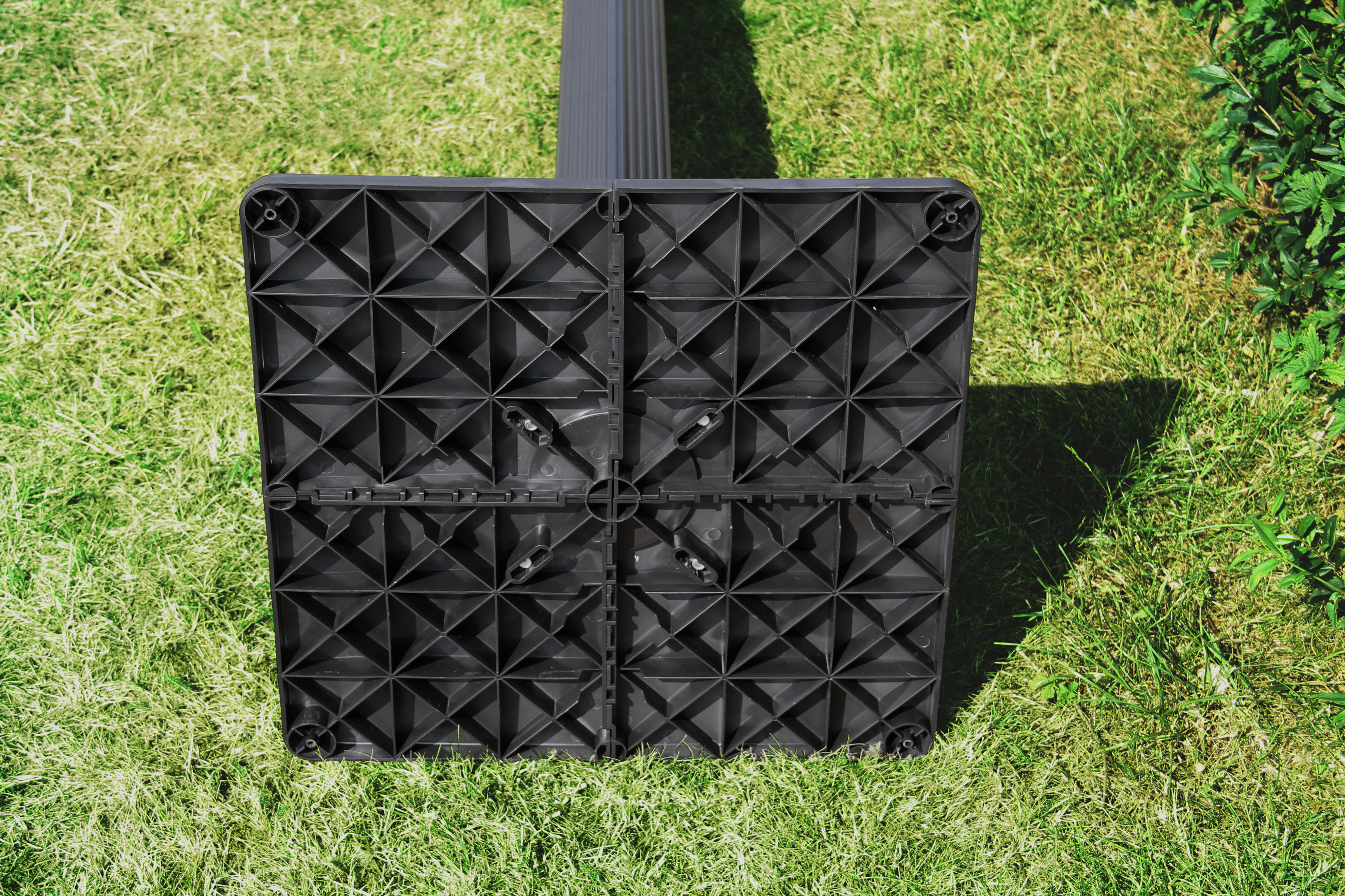 Voetplaat voor solar shower 