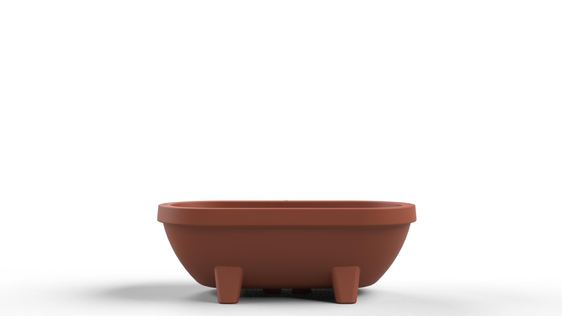 Gardentub tuinbad - Terracotta