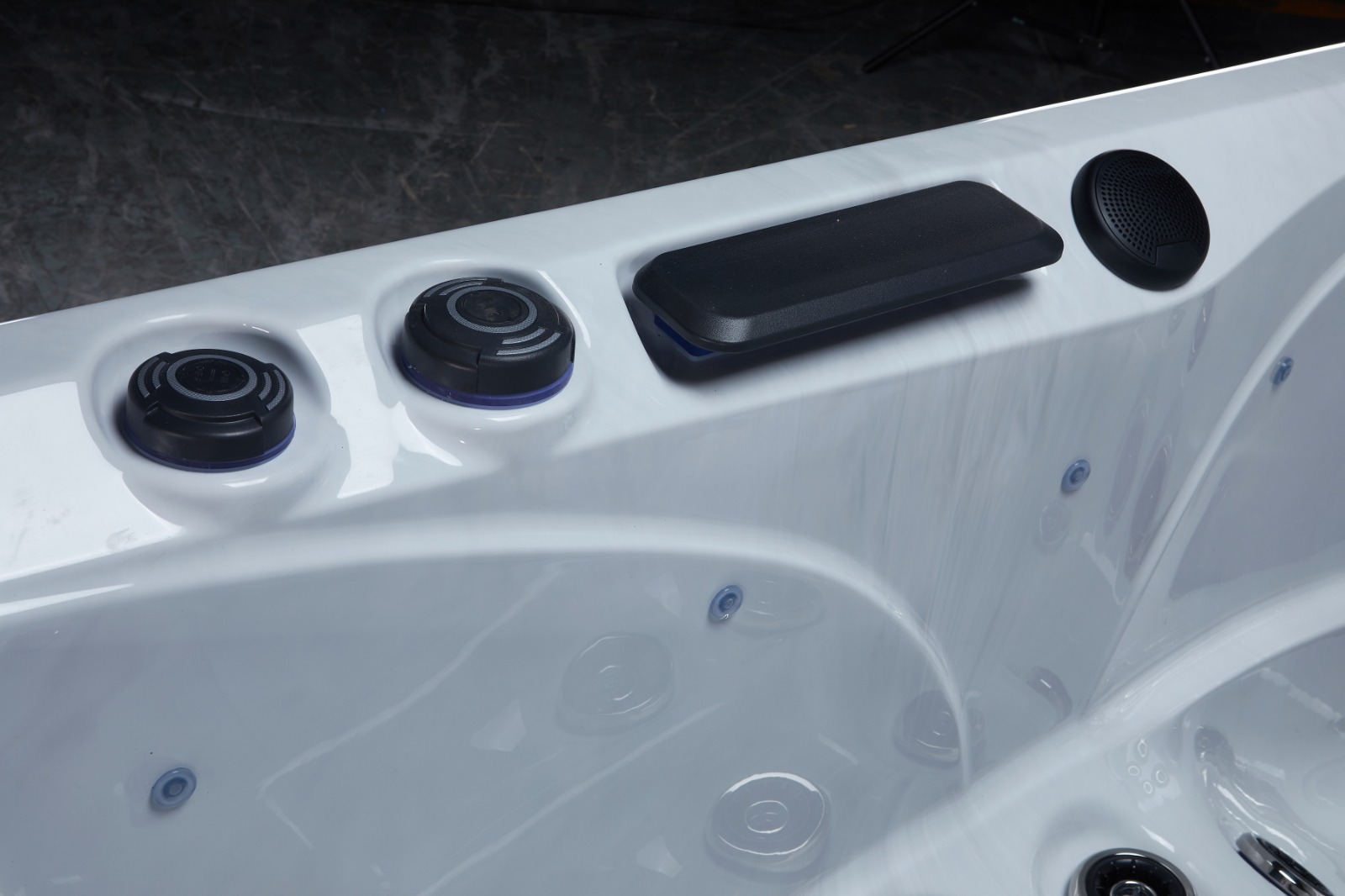 Orion Mirage spa X1 - 3 persoons - Zwart - Plug and Play