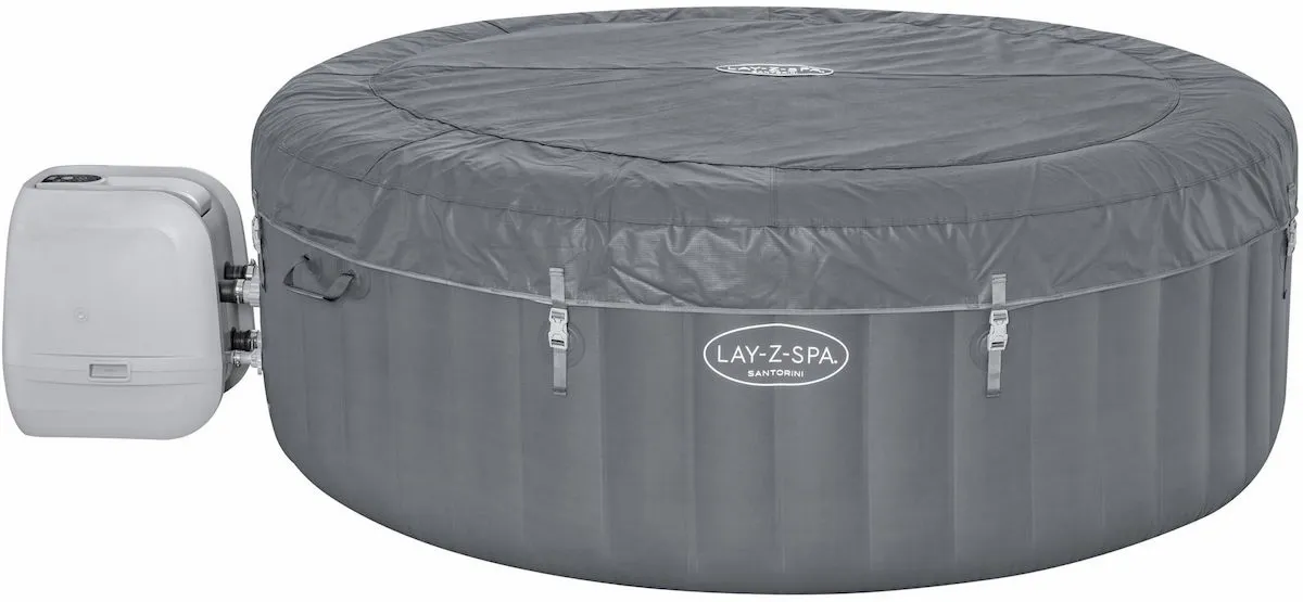 Lay-Z spa Santorini HydroJet Pro opblaasbare spa - 7 persoons