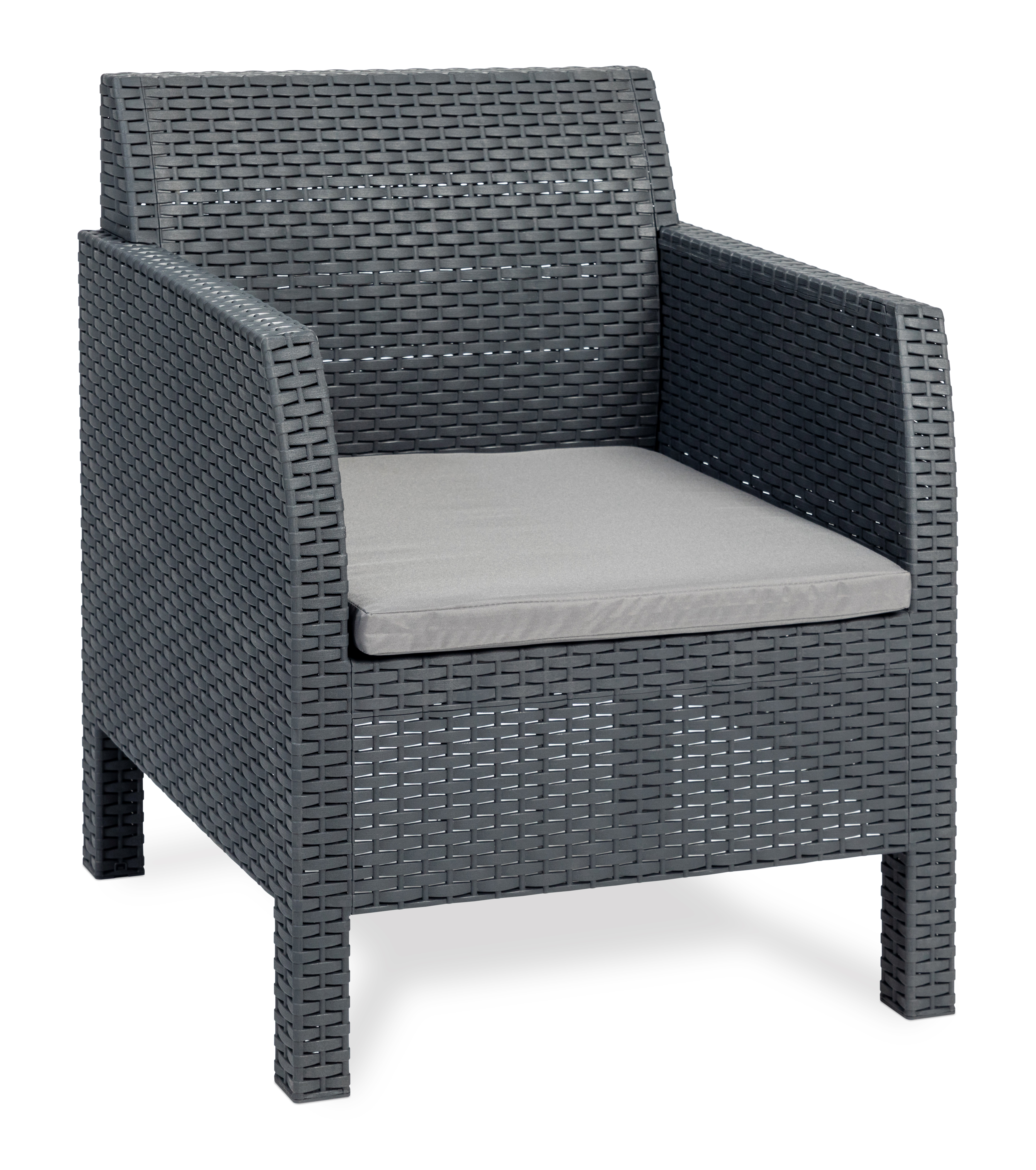 Toomax Matilde loungeset - 4 zitplaatsen - antraciet 