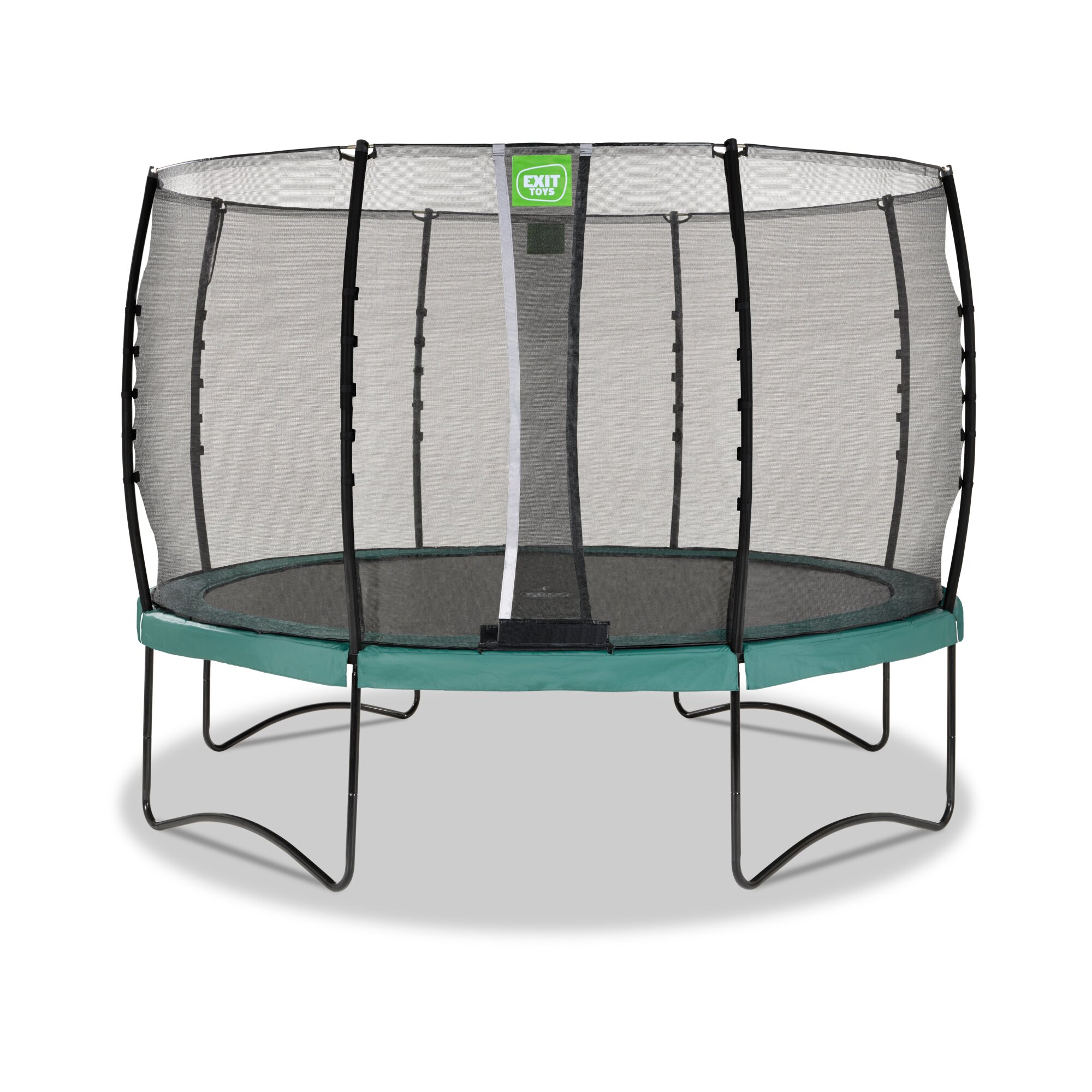 EXIT Allure Classic trampoline Ø366cm met veiligheidsnet - Groen