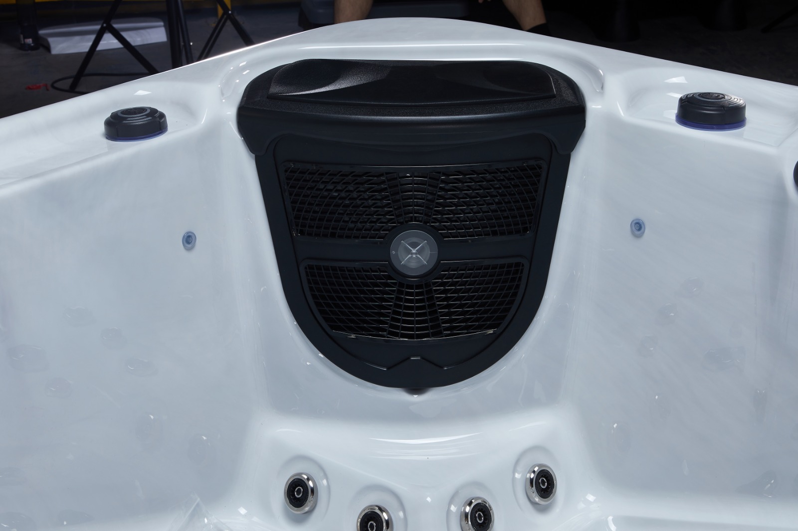 Orion Mirage spa X2 - 5 persoons - Lichtgrijs - Plug and Play