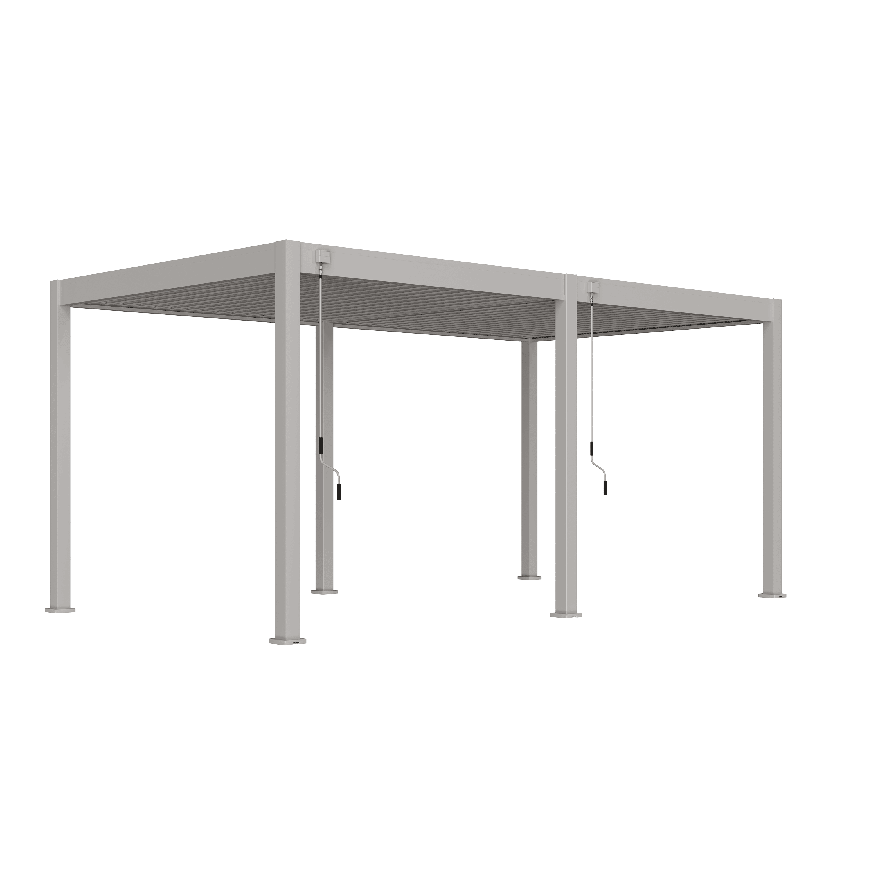 Orion Comfort overkapping - 300x530 cm - Kiezelgrijs