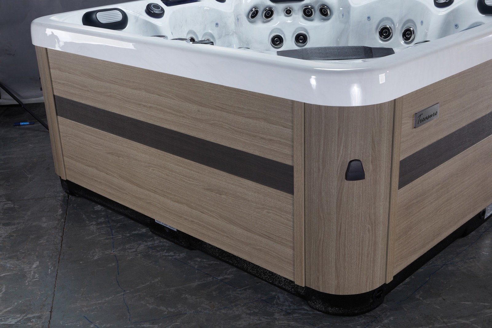 Orion Mirage spa X3 - 5 persoons - Lichtgrijs - Plug and Play