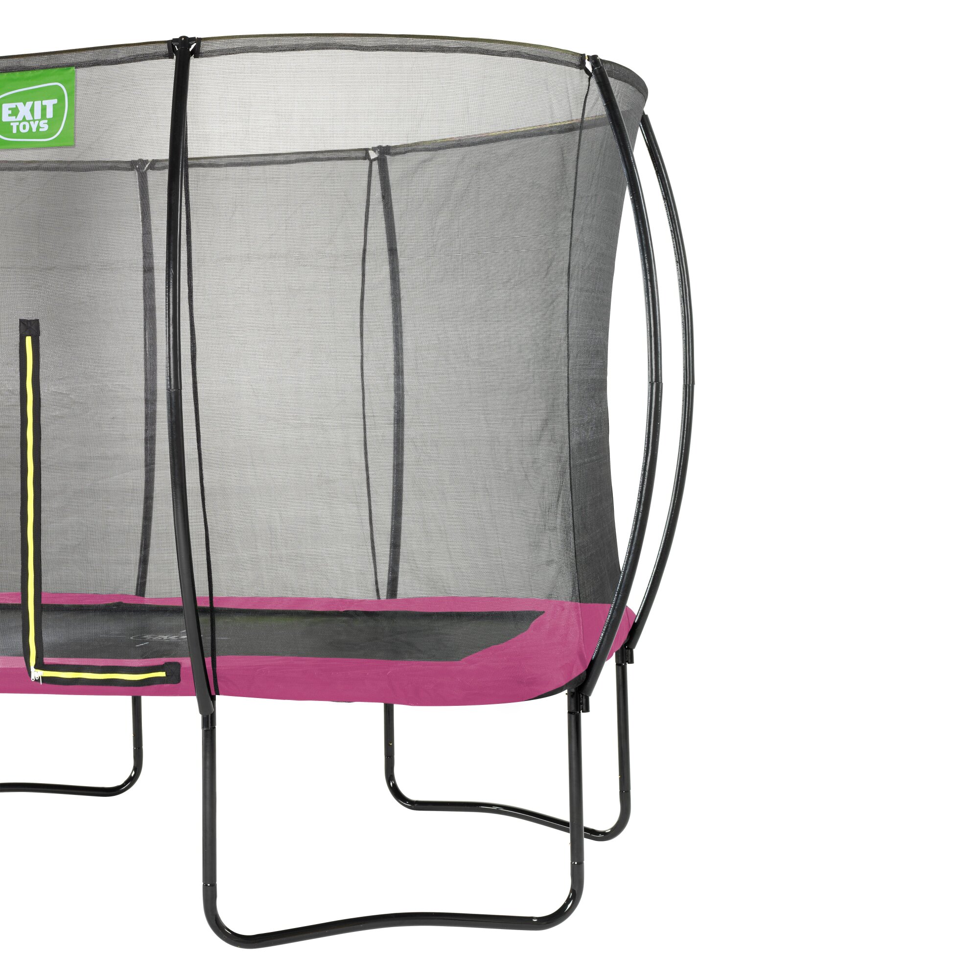EXIT Silhouette trampoline 244 x 366 cm – Roze