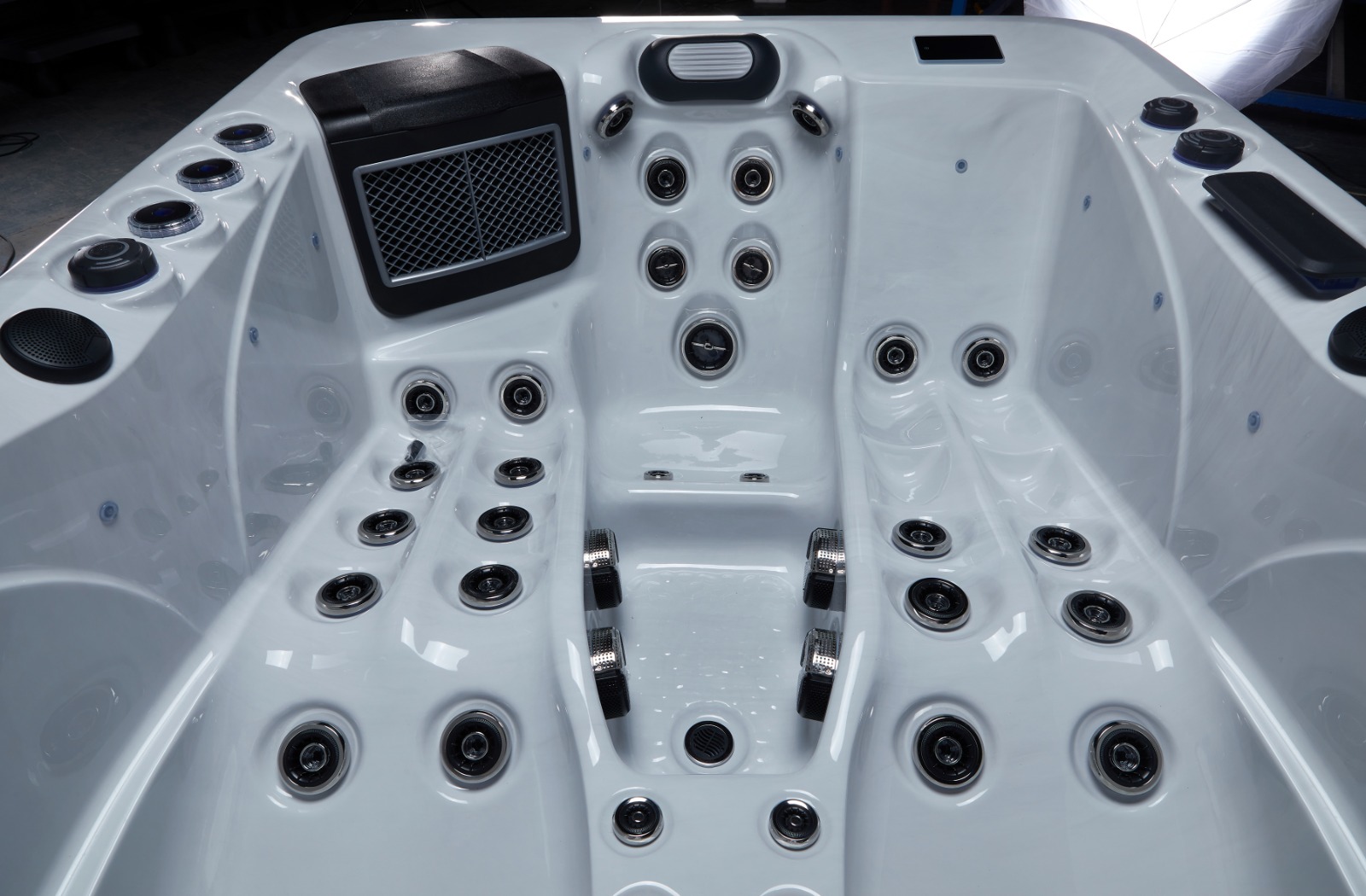 Orion Mirage spa X1 - 3 persoons - Zwart - Plug and Play