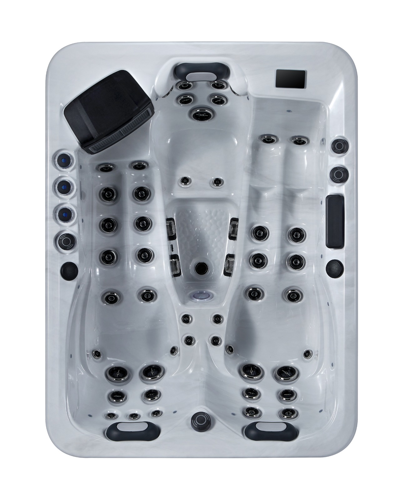 Orion Mirage spa X1 - 3 persoons - Lichtgrijs - Plug and Play