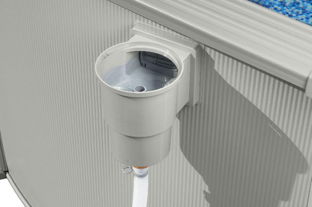 Bestway Hydrium metalen zwembad Ø 300 x 120 cm - met zandfilterpomp en accessoires