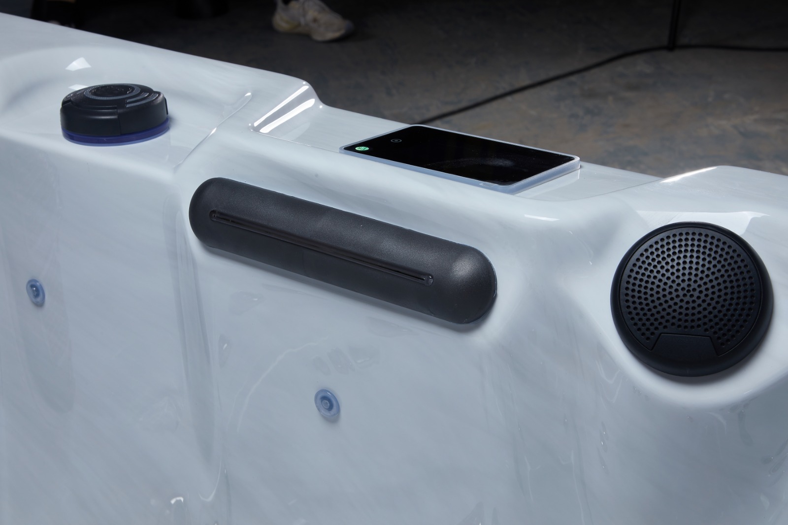 Orion Mirage spa X2 - 5 persoons - Lichtgrijs - Plug and Play